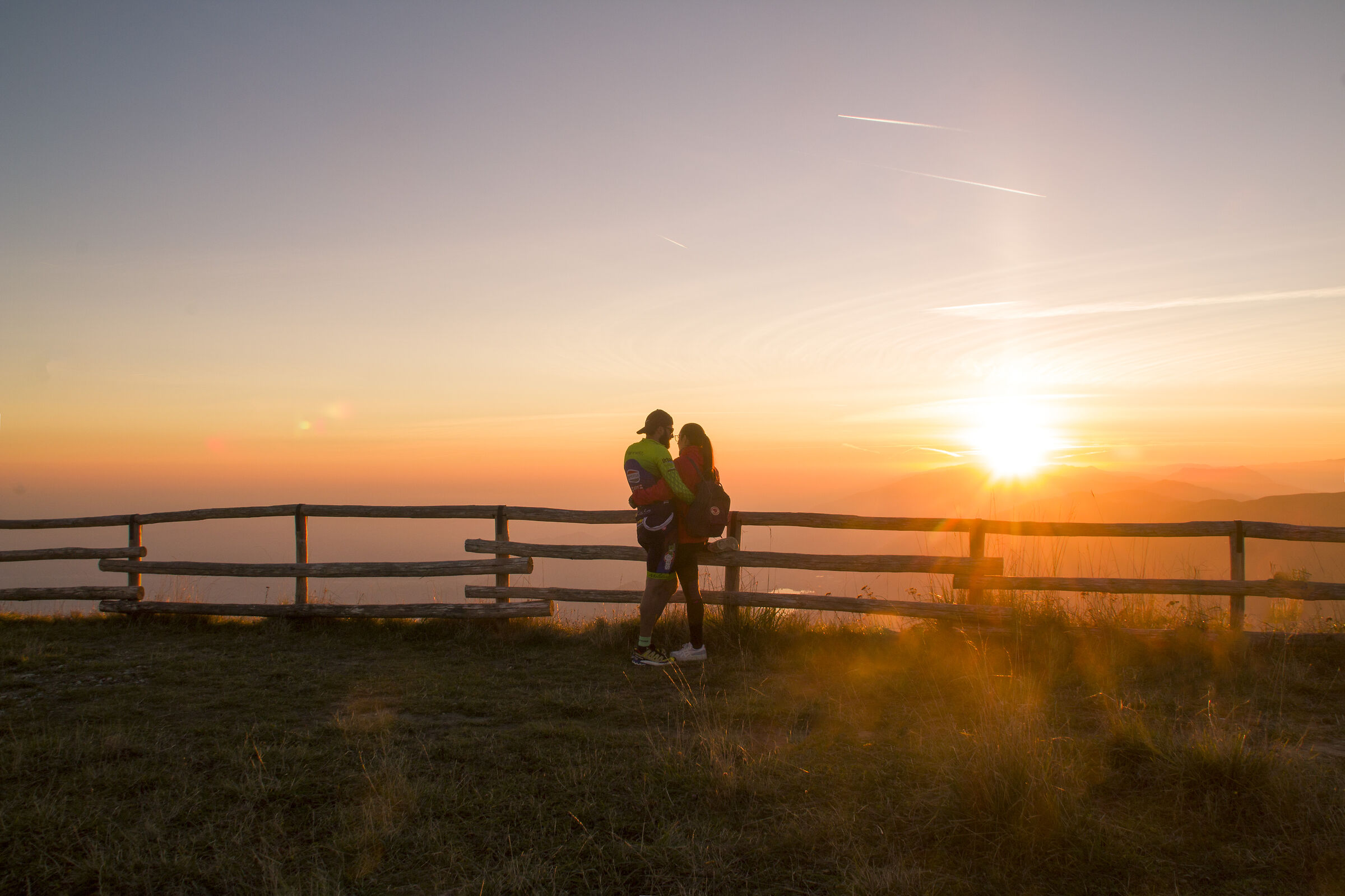 Tramonto dal Monte Pizzoc