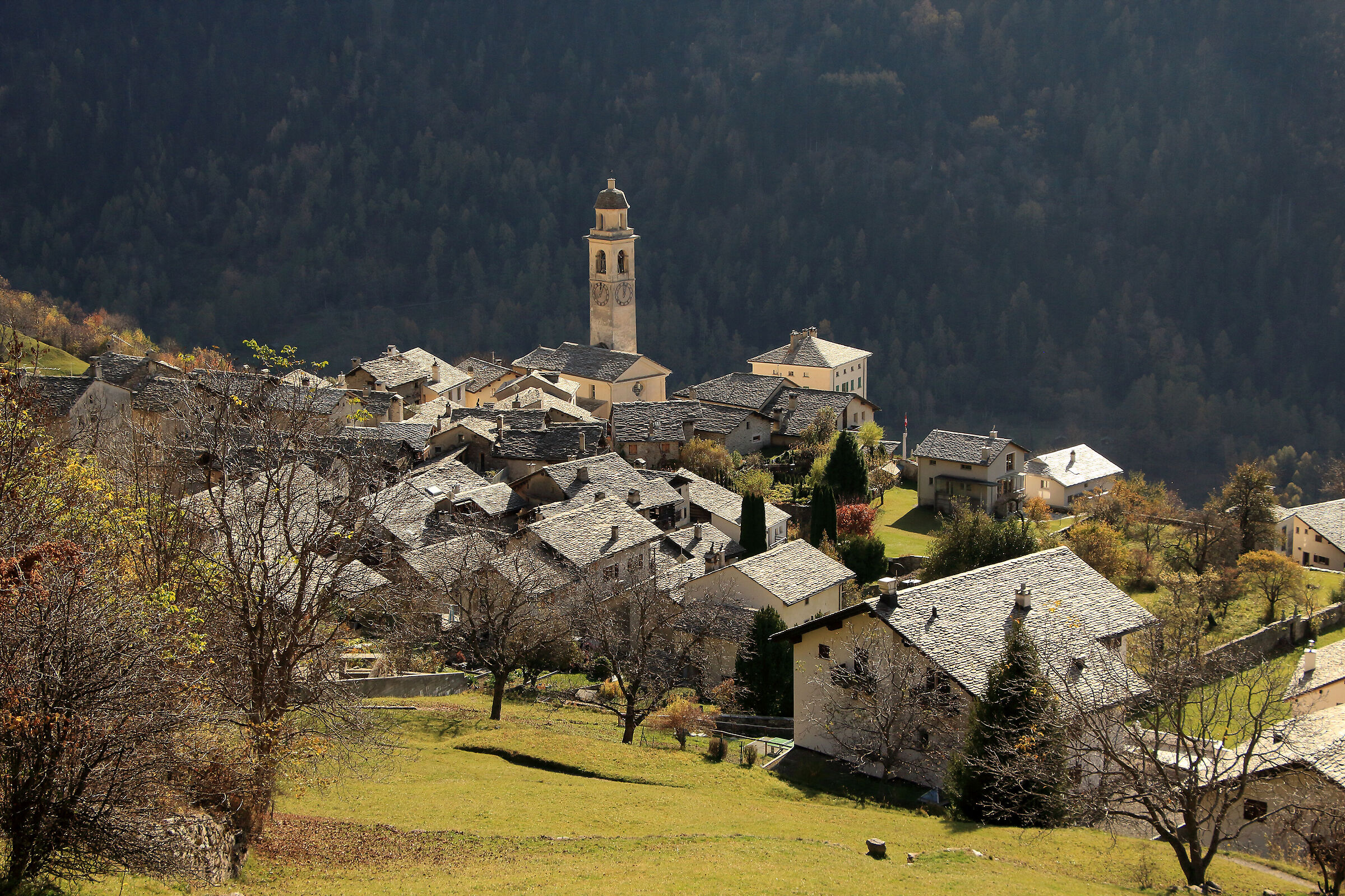 Ssole - old Swiss village