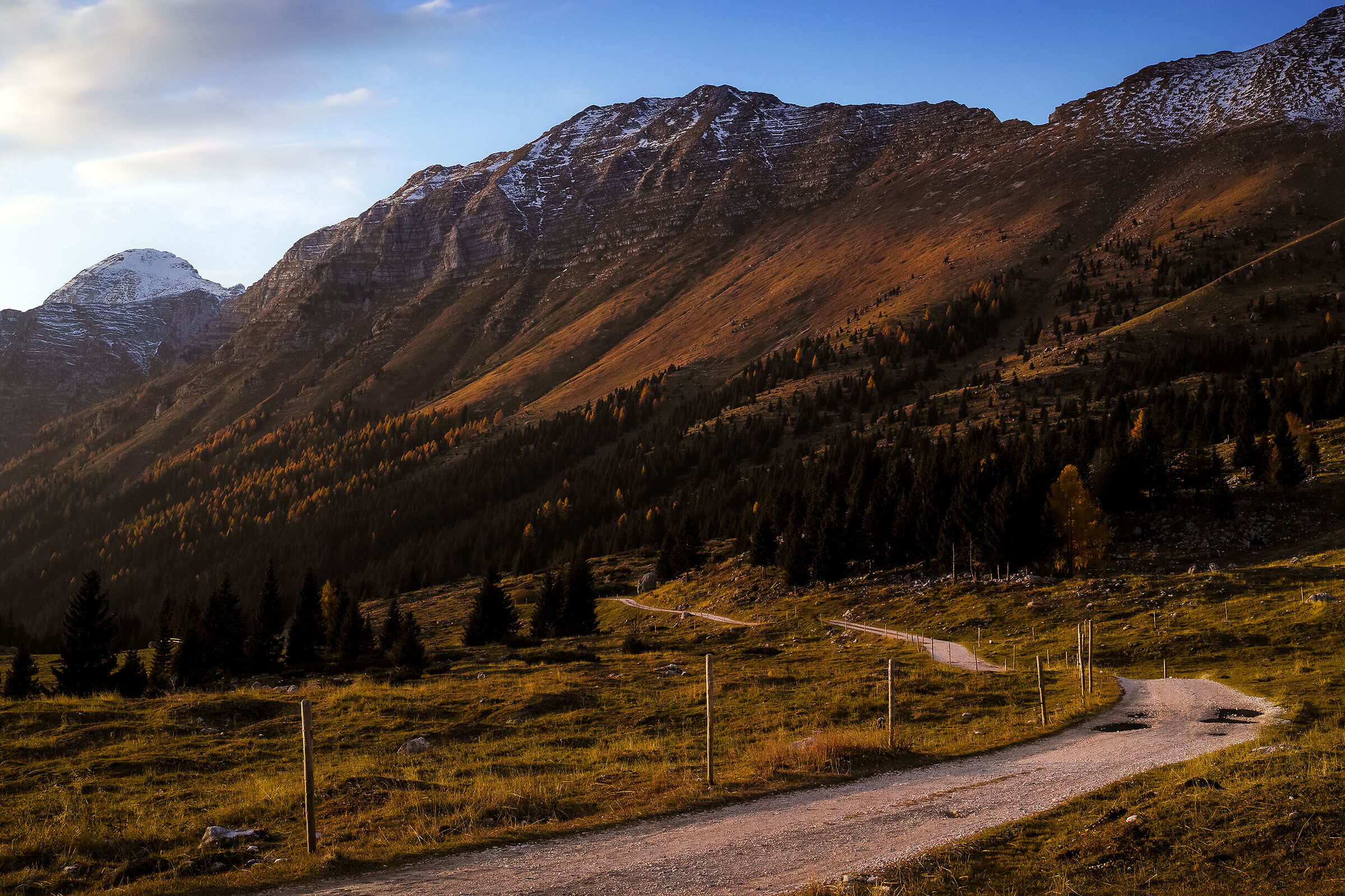 Autunno sull'altopiano - Alpi Giulie