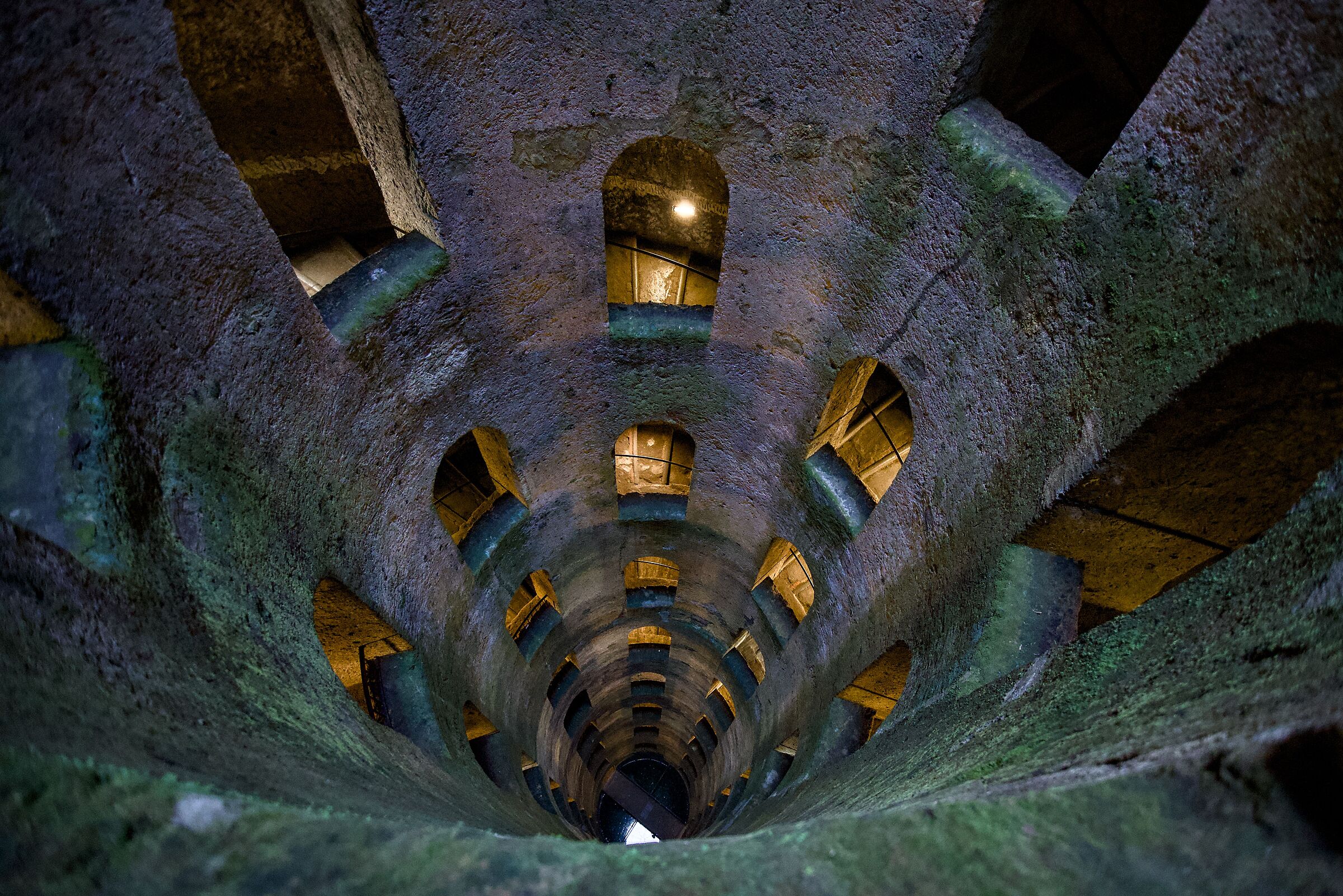 Pozzo di San Patrizio - da sopra