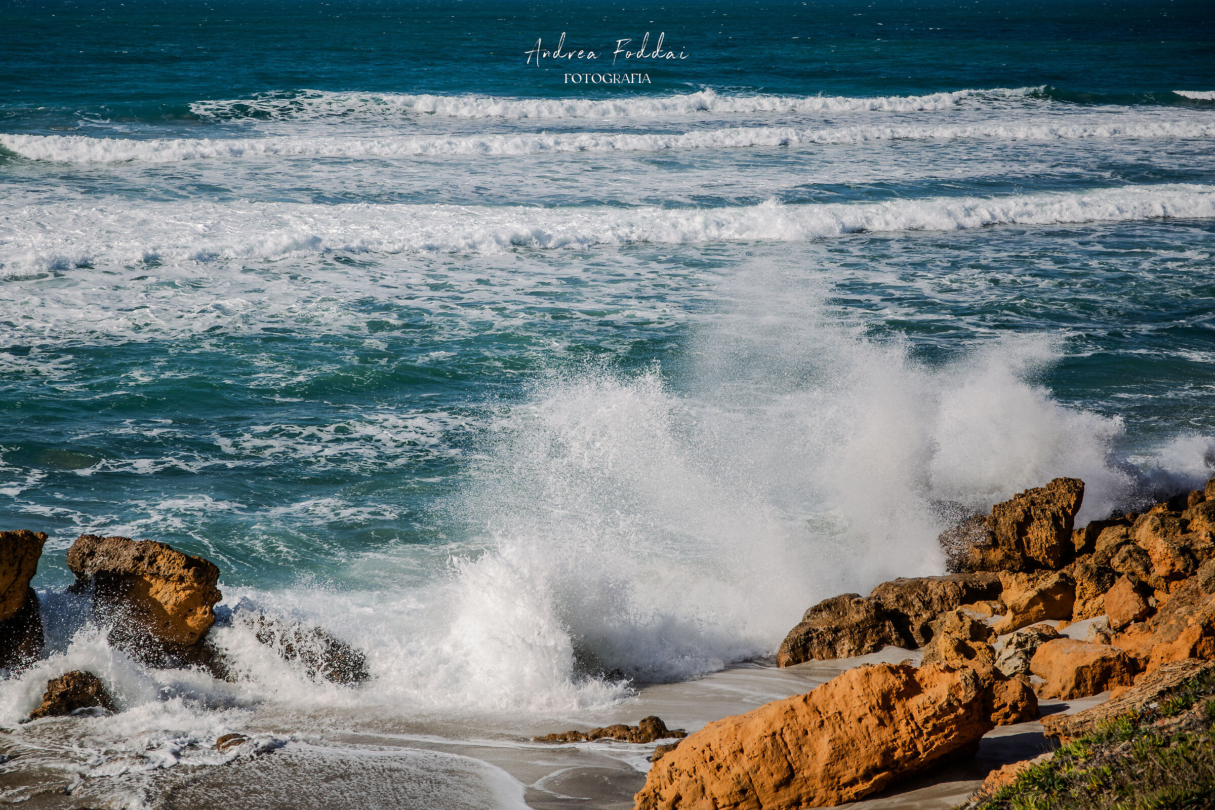 Mare mosso a Tharros (OR)