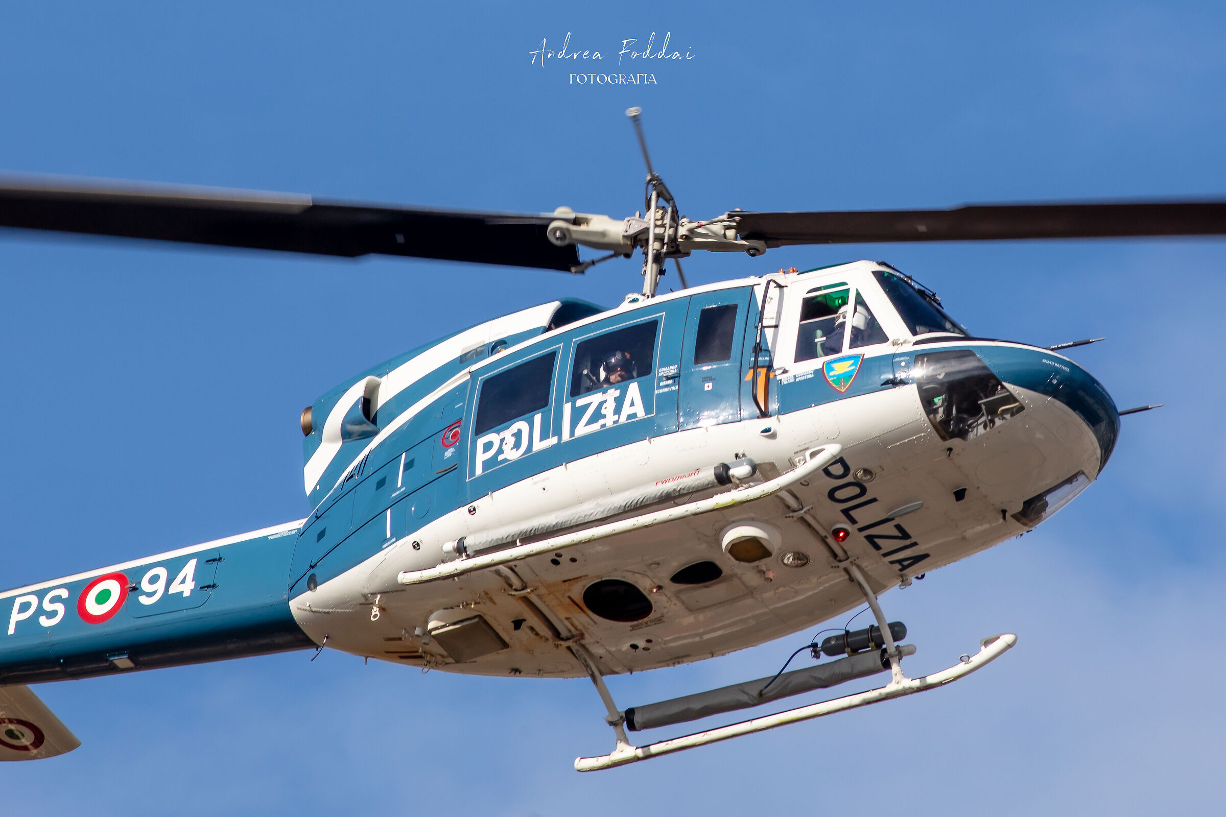 Elicottero della Polizia di Stato