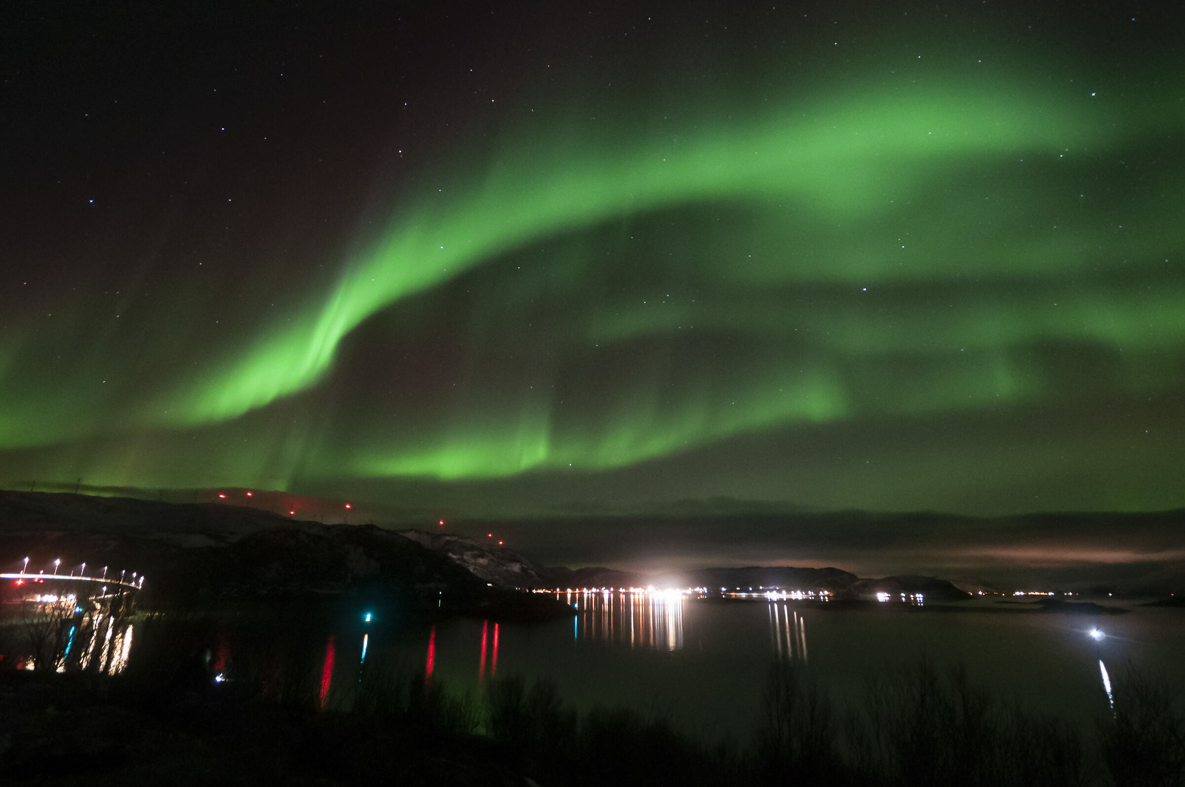 Sommarøy in una serata magica!