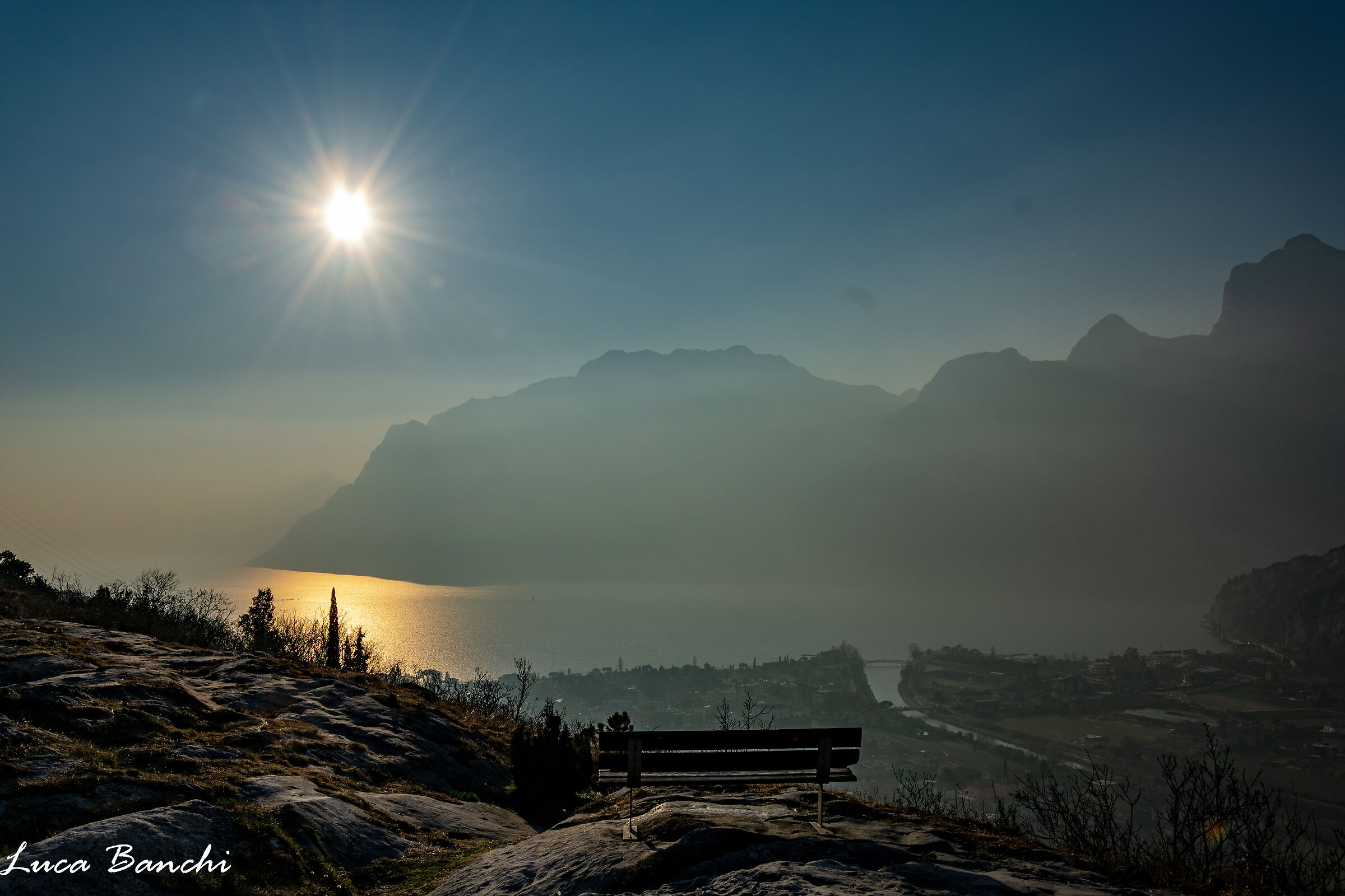 Tramonto sul Lago