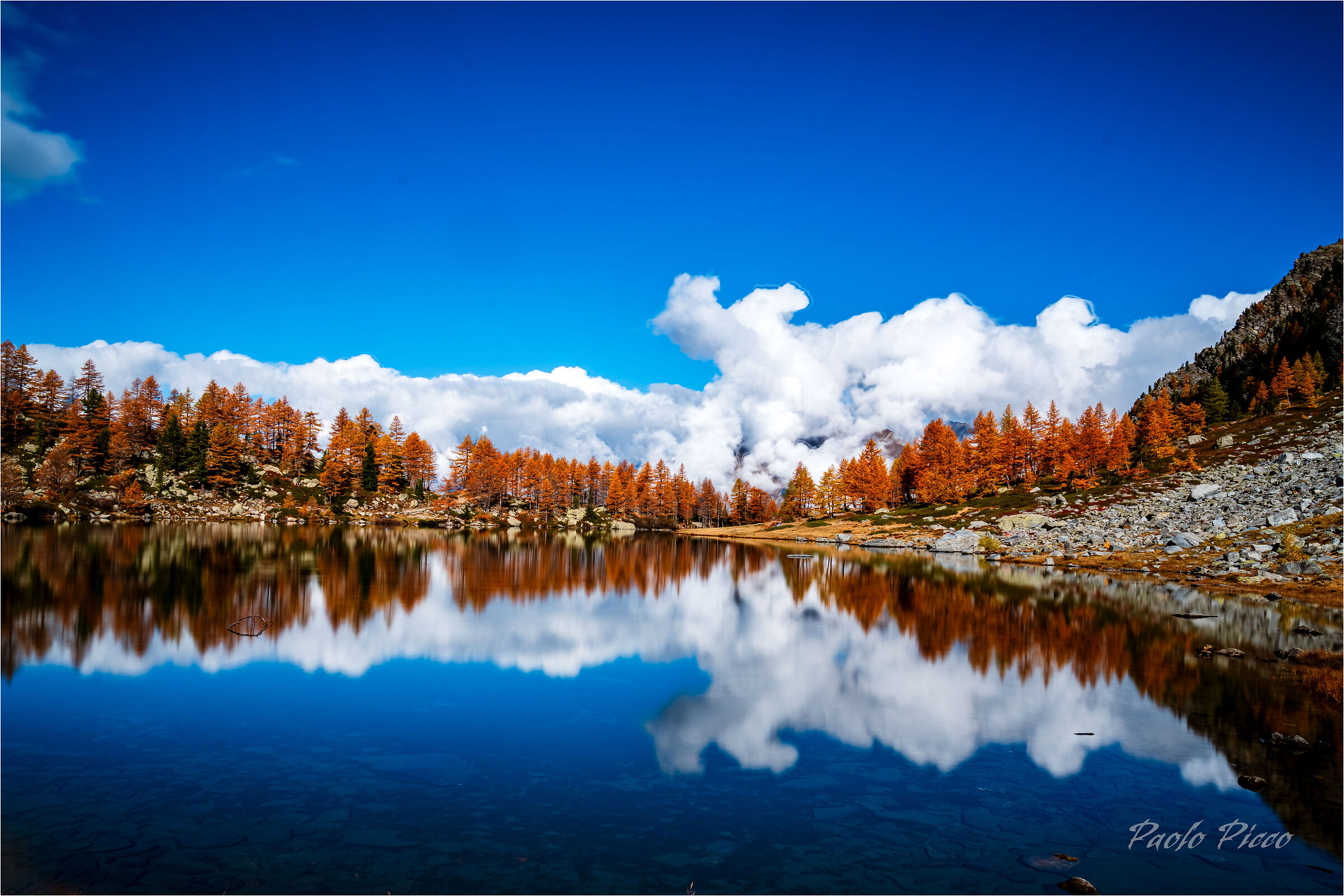 Lago d'Arpy ottobre 2024