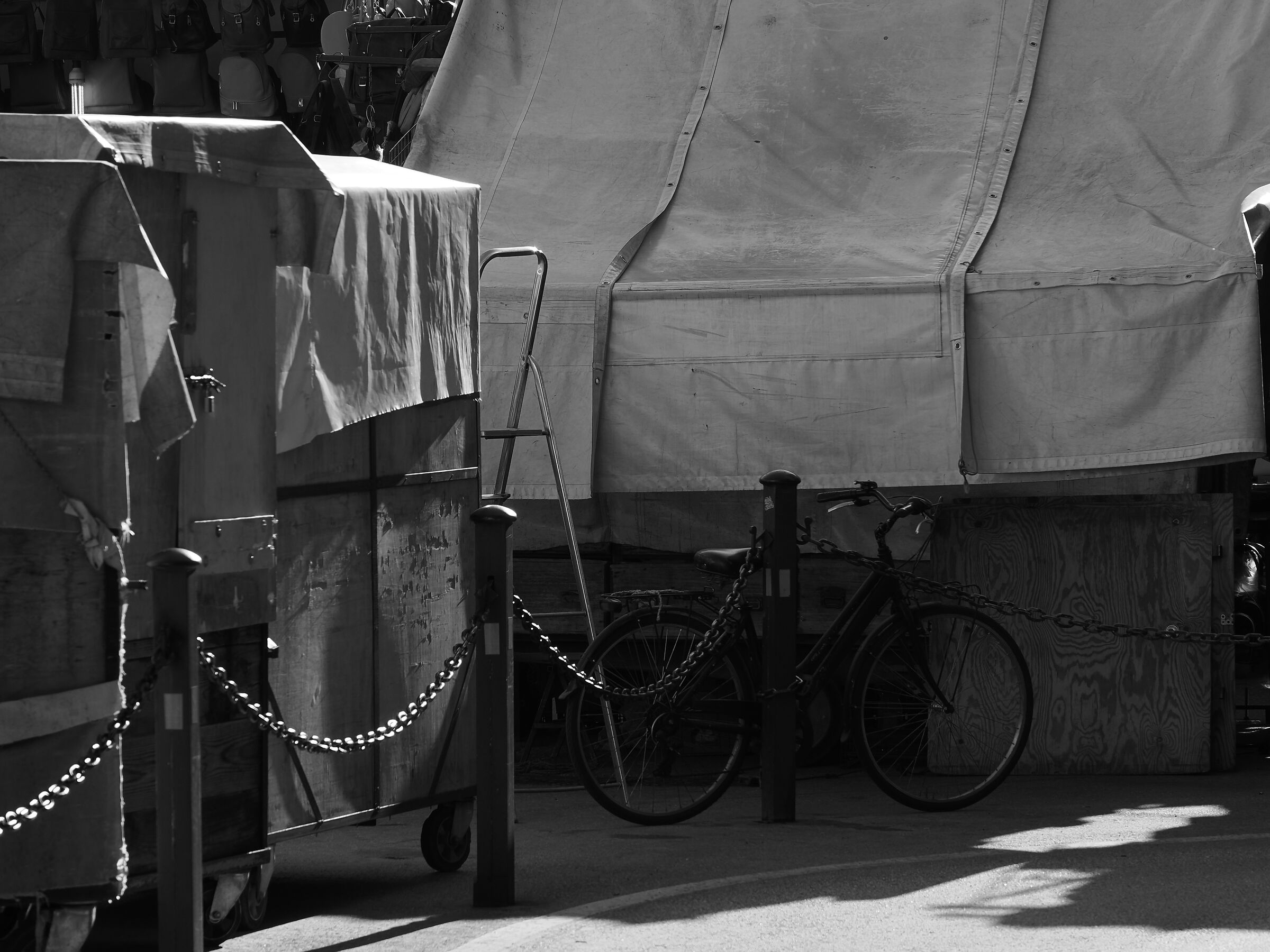 Il retro dei "barroccini" al Mercato Centrale