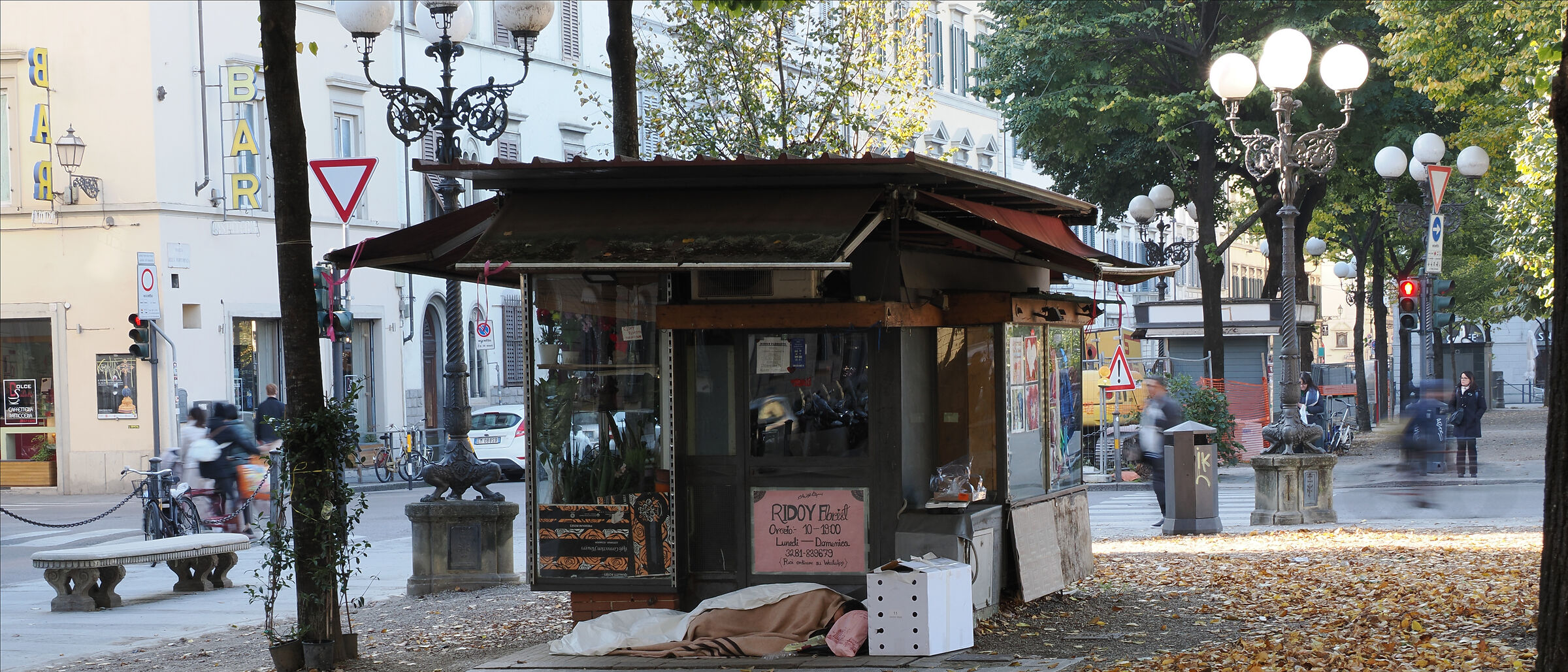 Il fioraio di Piazza Indipendenza