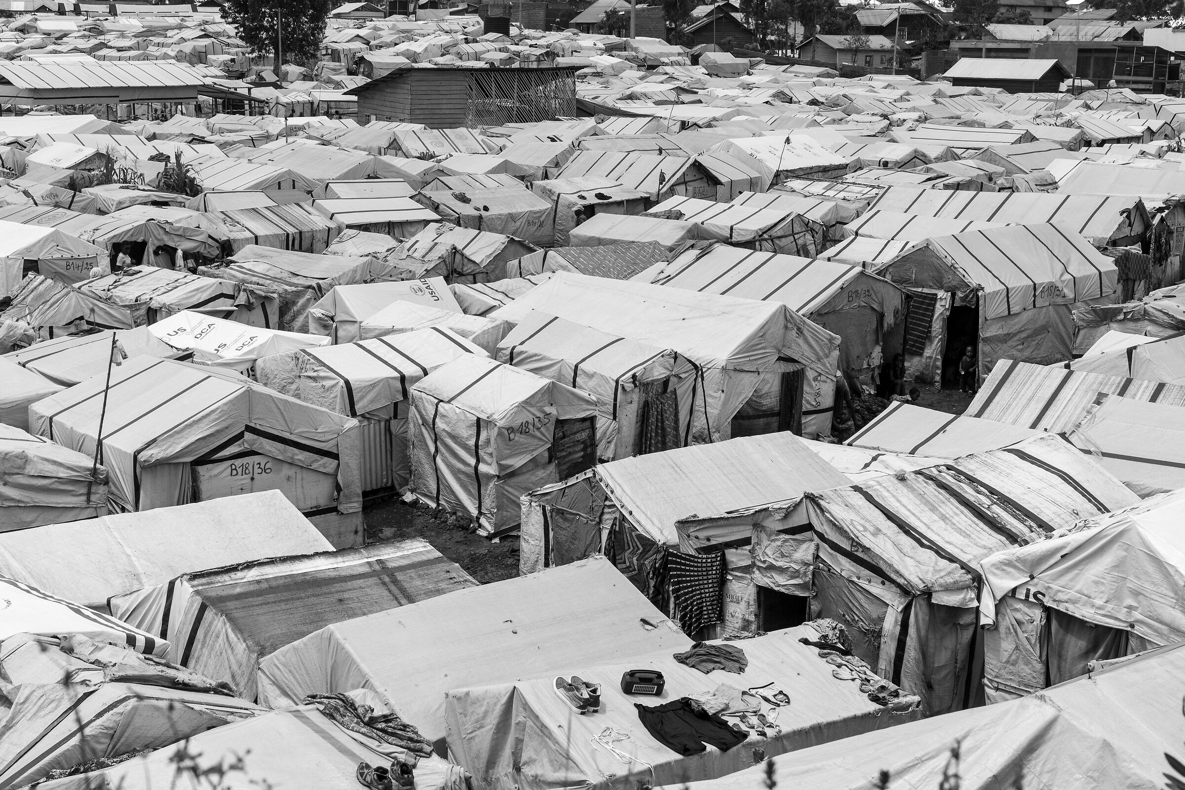 Refugee camps, Goma 2024 (DRC)