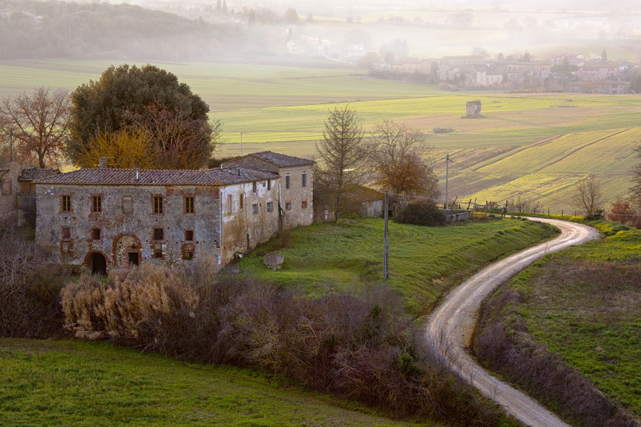 View from Monteriggioni