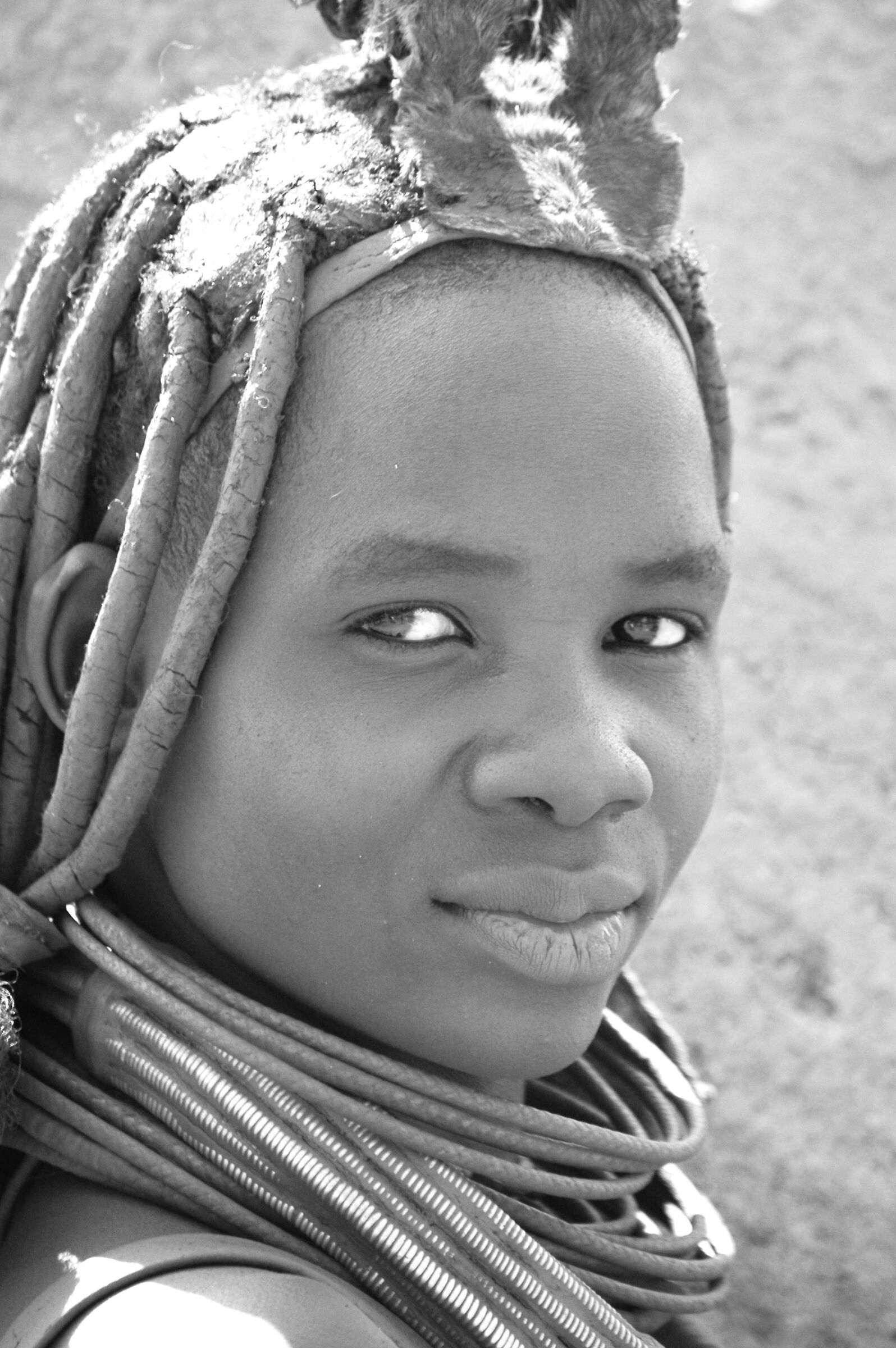 Himba girl at Villaggio_Namibia 2005