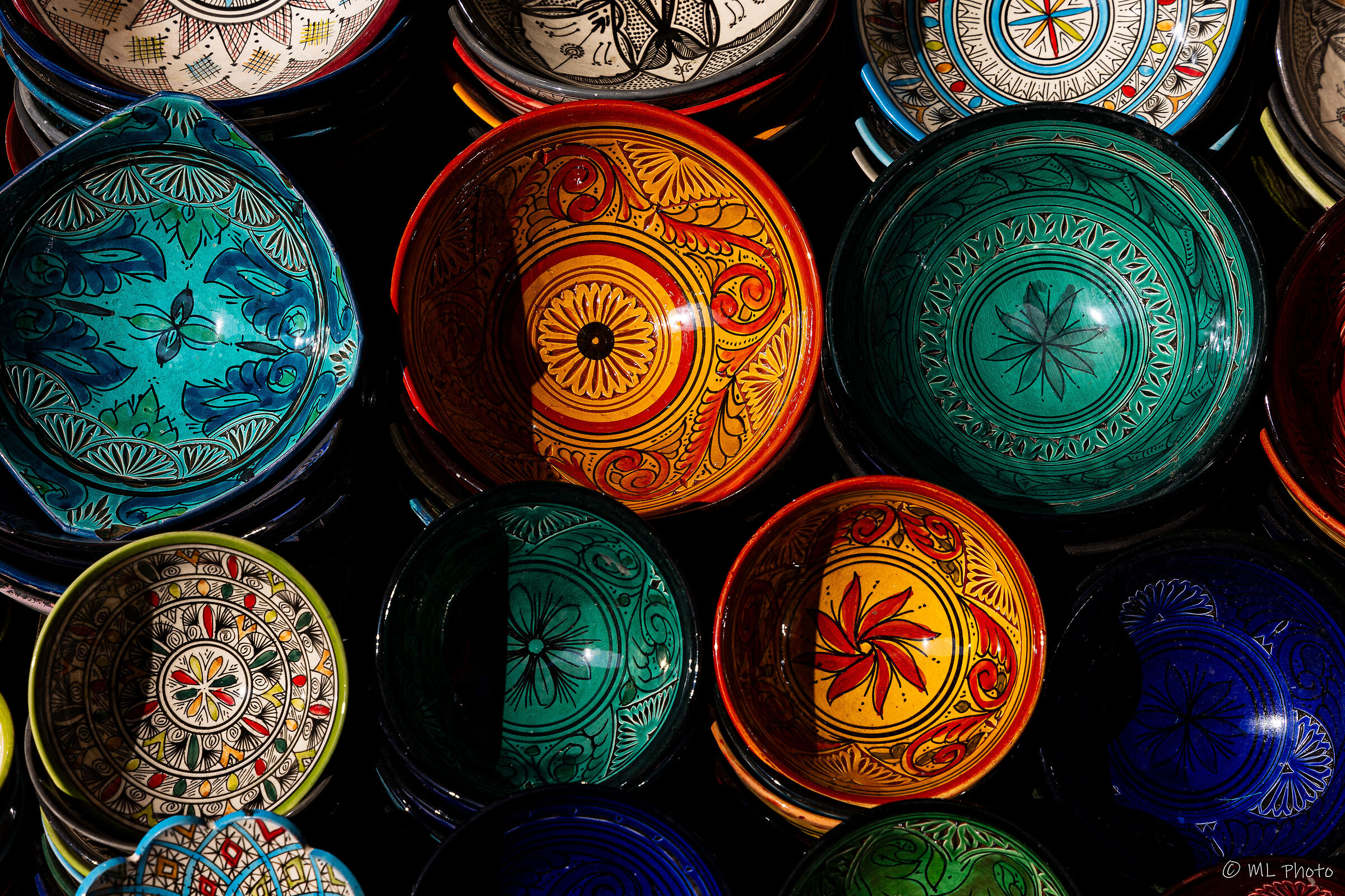 Marrakech pottery