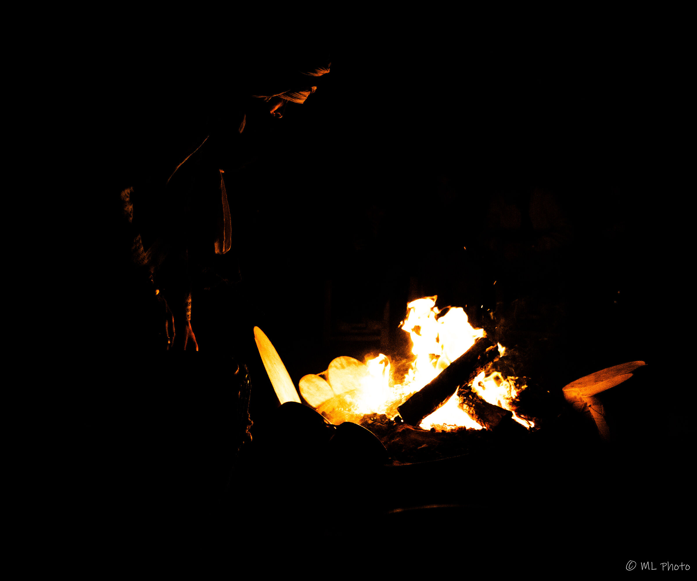 Berber bonfire