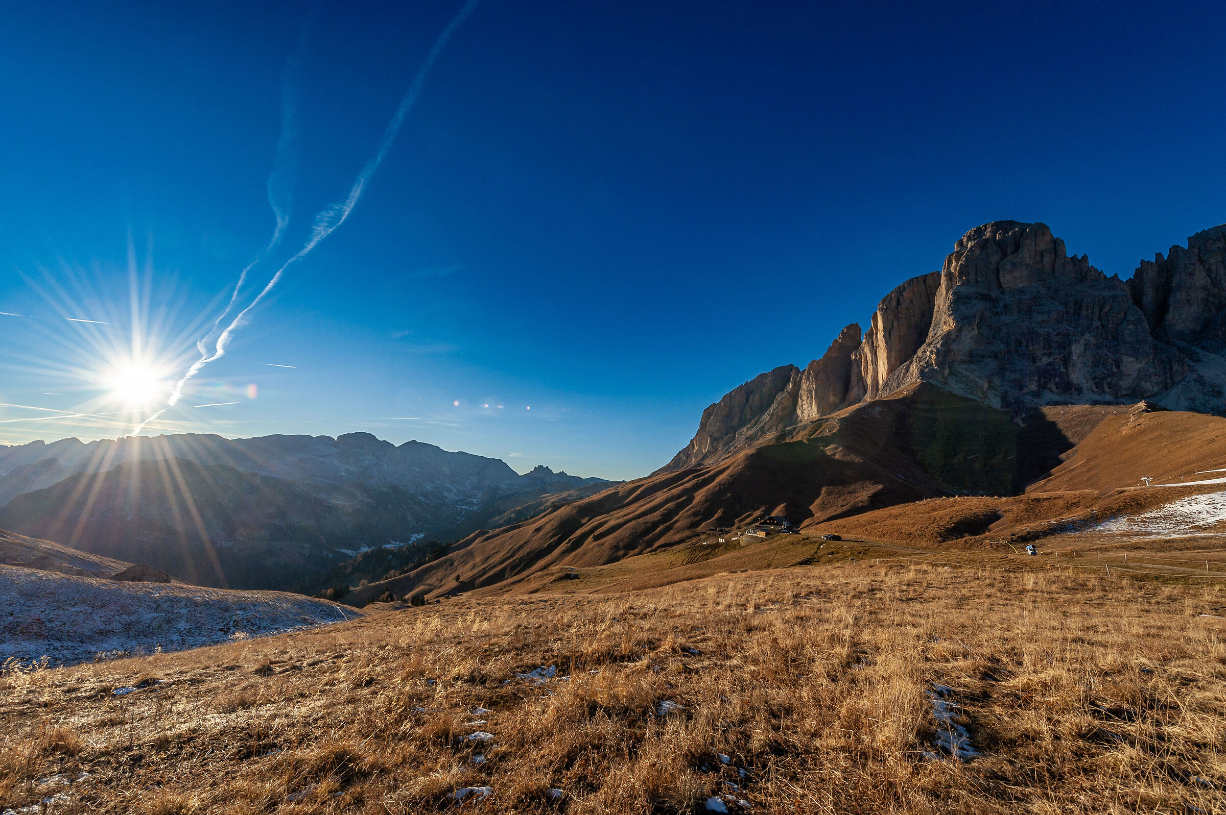 His majesty, the Sella Pass