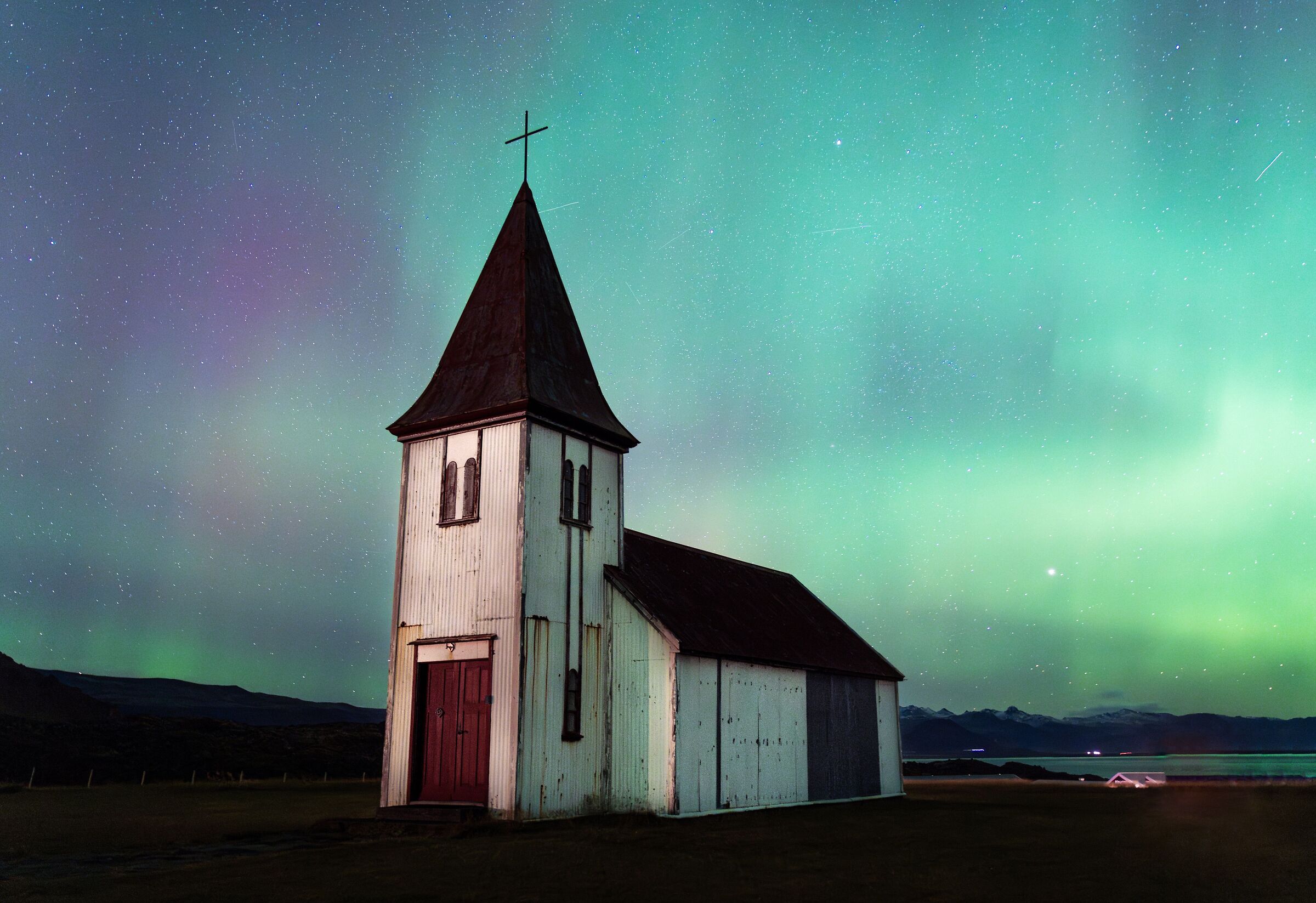 Aurora Borealis in Hellnar - Iceland