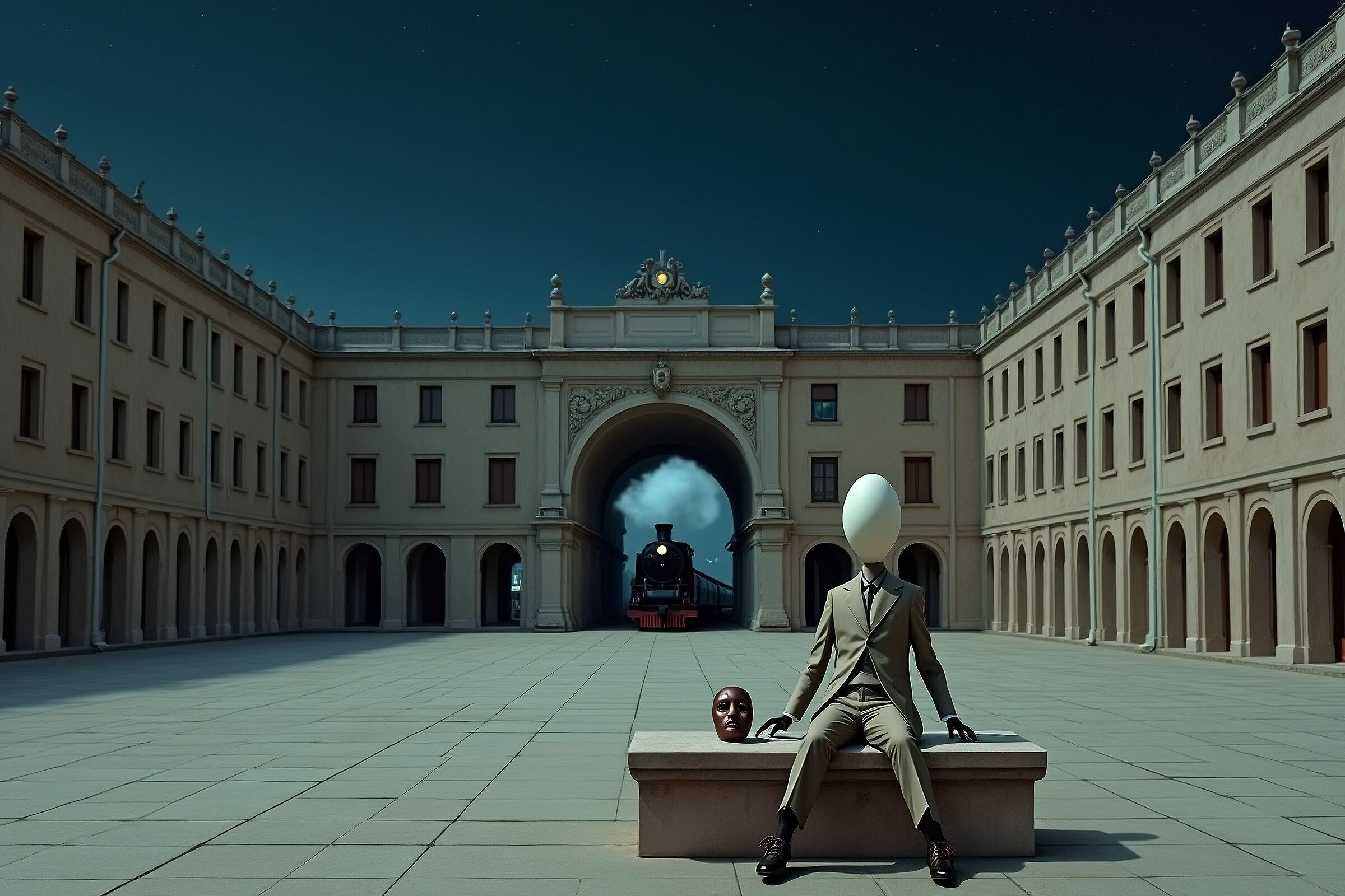 Omaggio a De Chirico n3