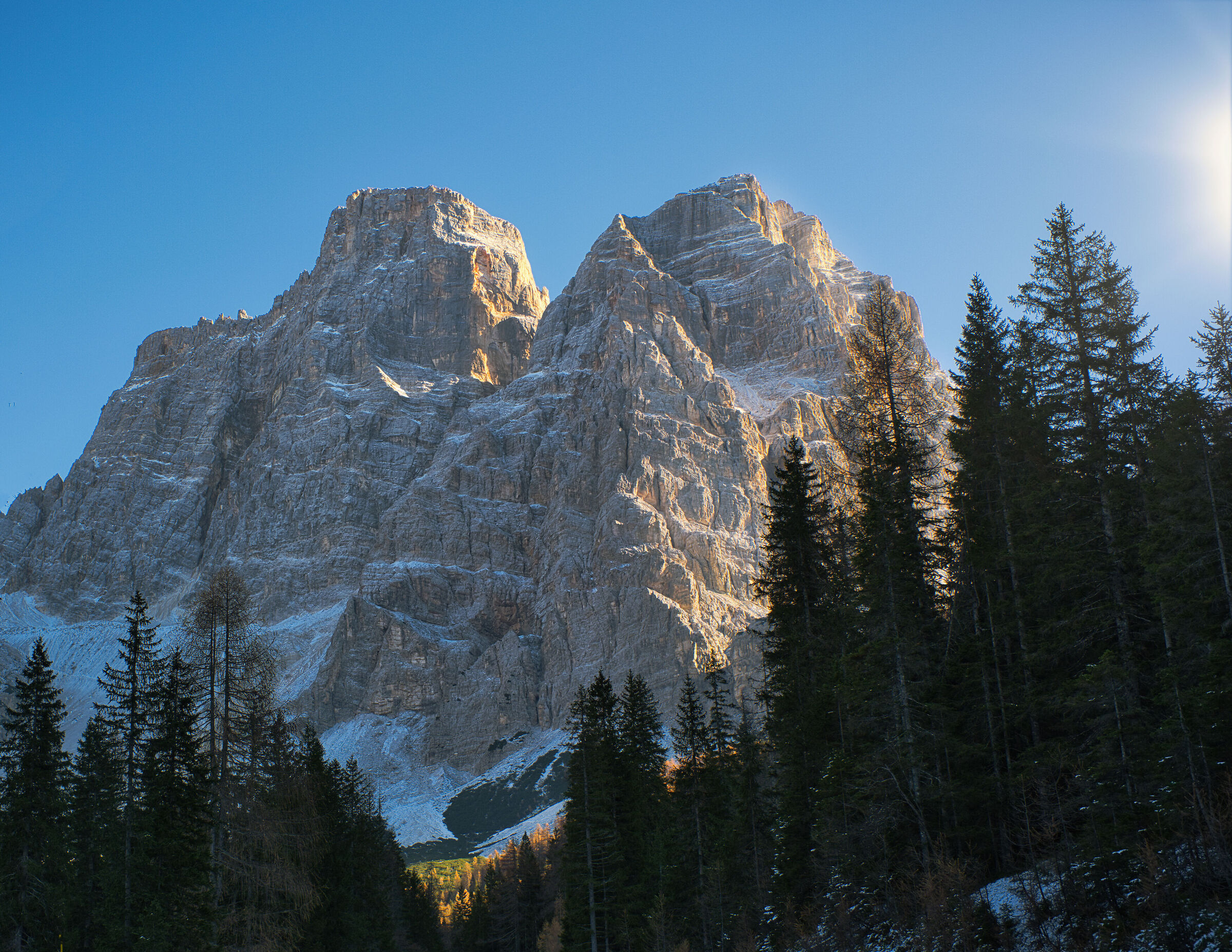 Pelmo from Val Fiorentina