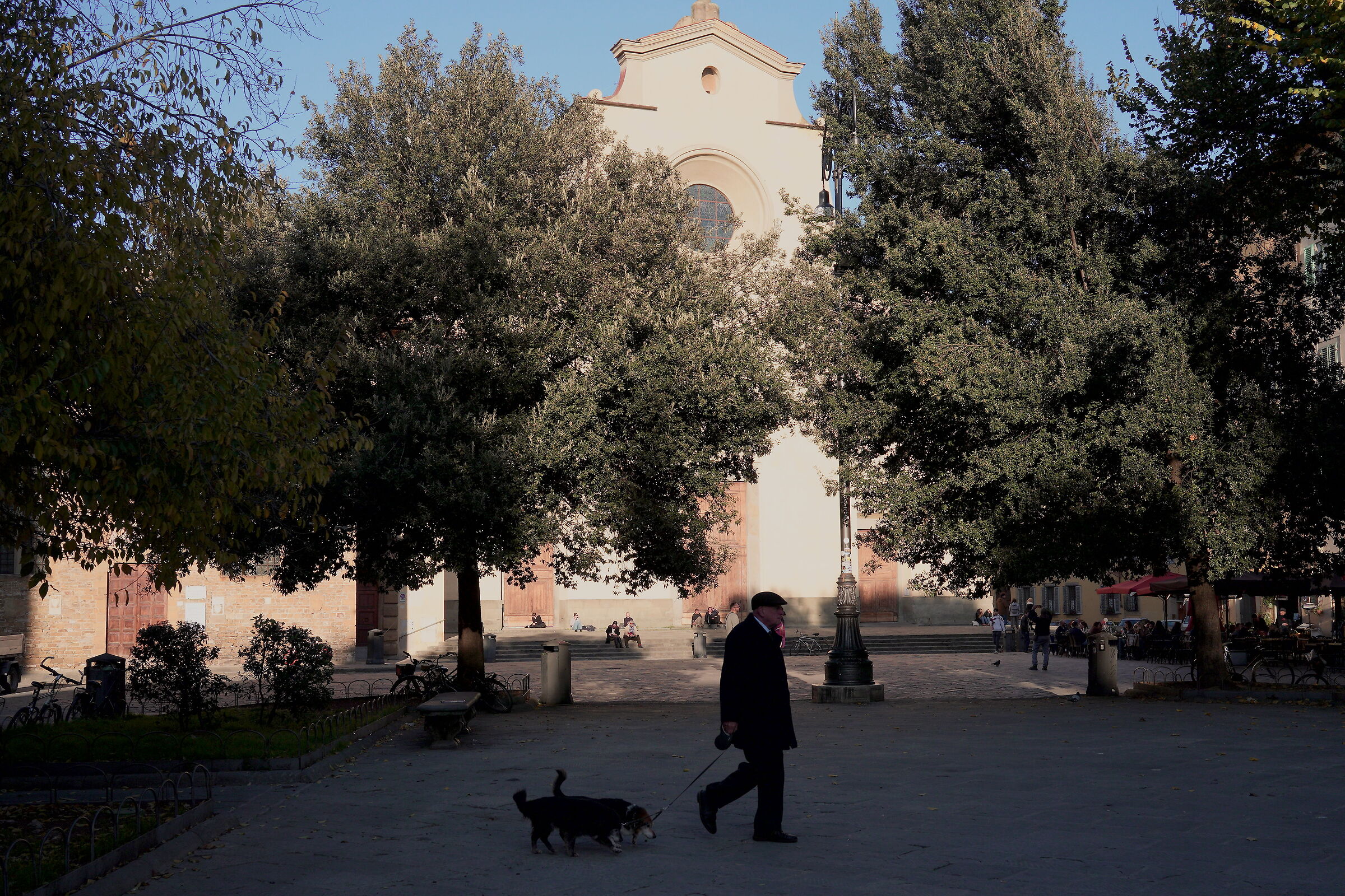 Piazza Santo Spirito in November