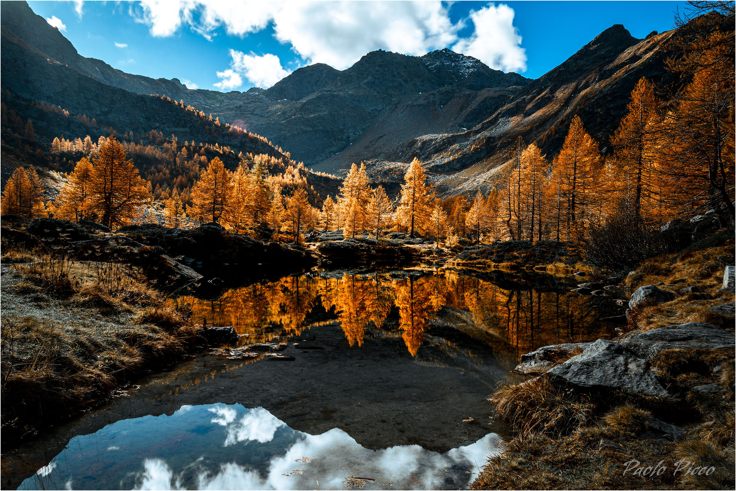Lago d'Arpy ottobre 2024