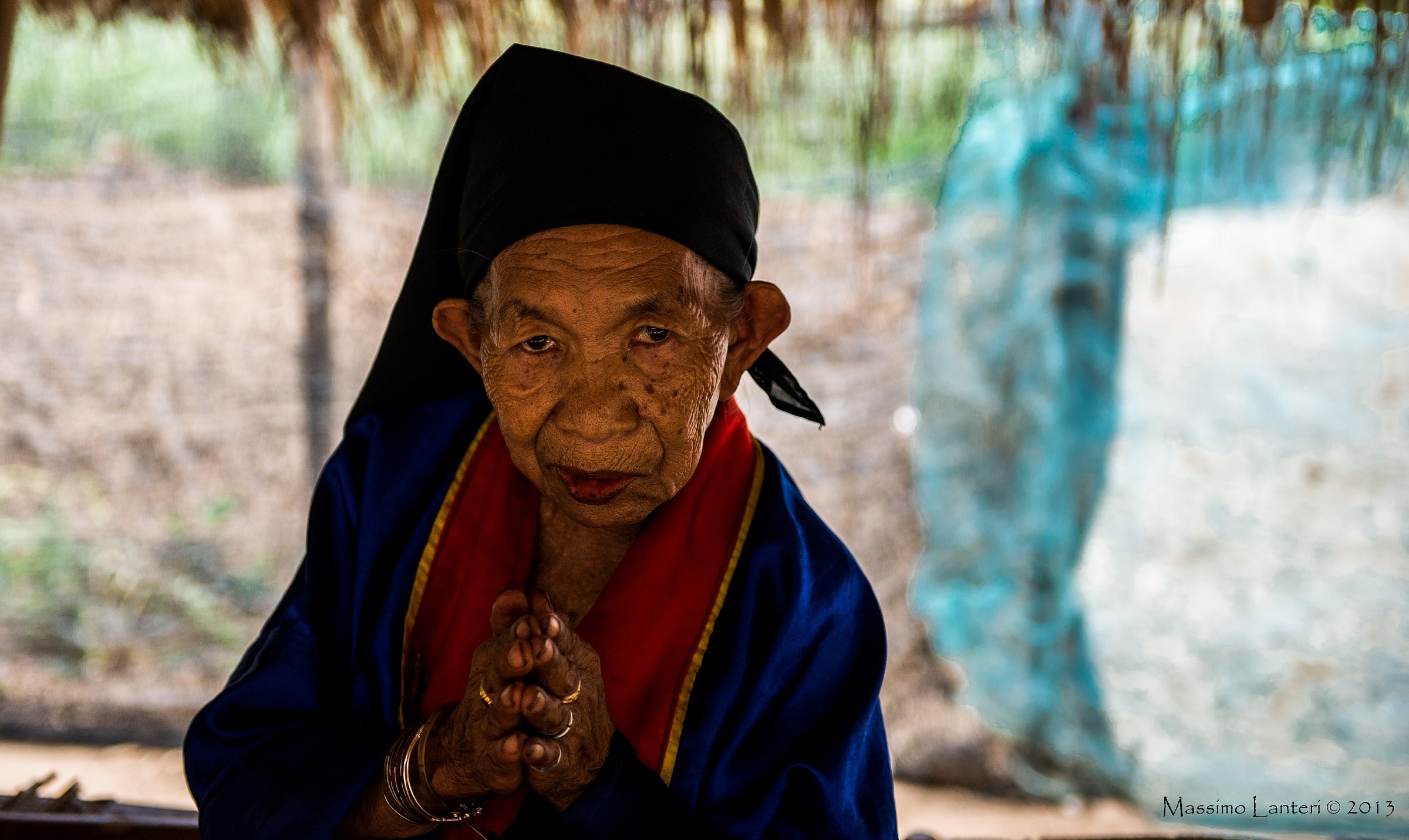 Woman of the Karen tribe in Thailand