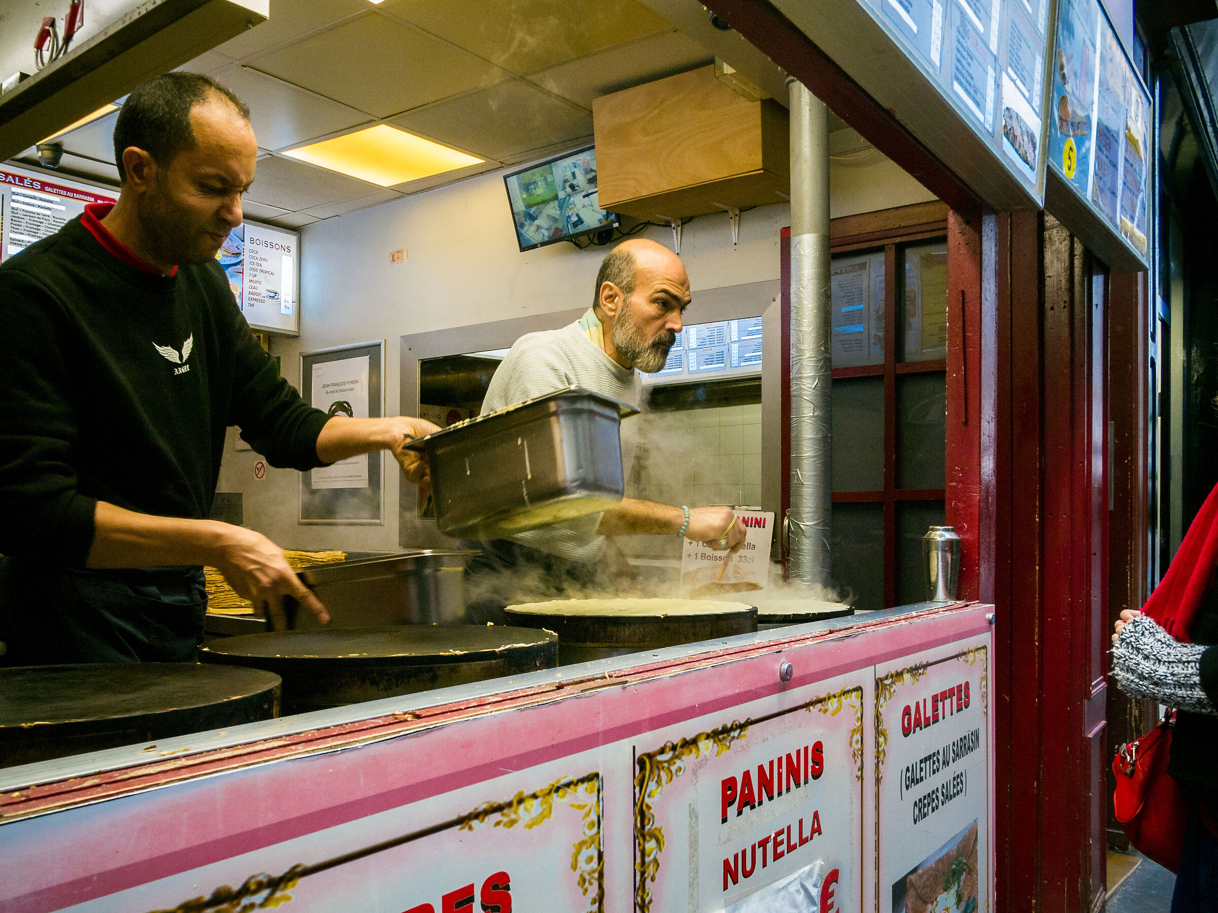 Crepes. Latin Quarter of Paris.