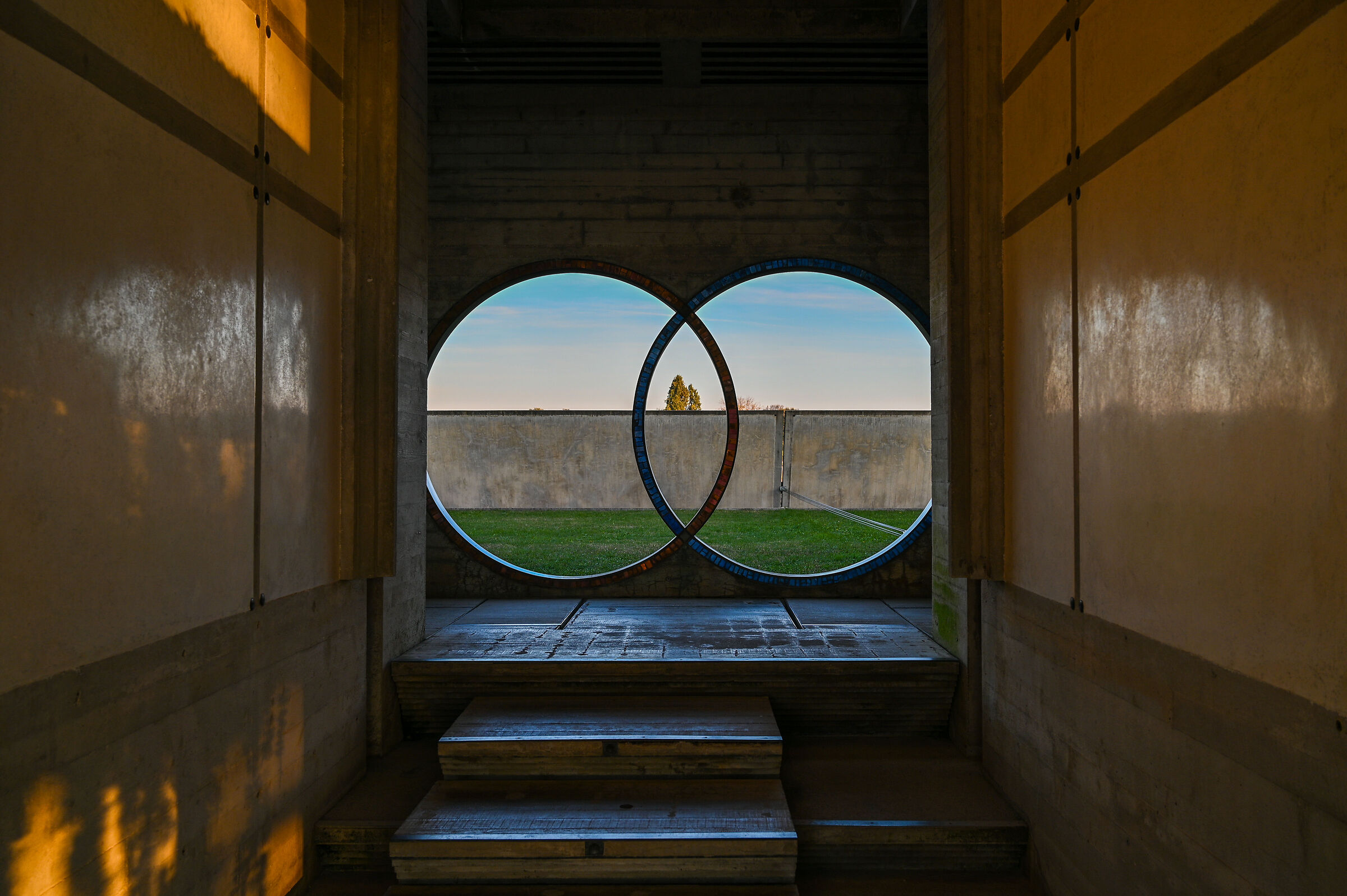 Ecco l'ingresso del 'Memoriale Brion'