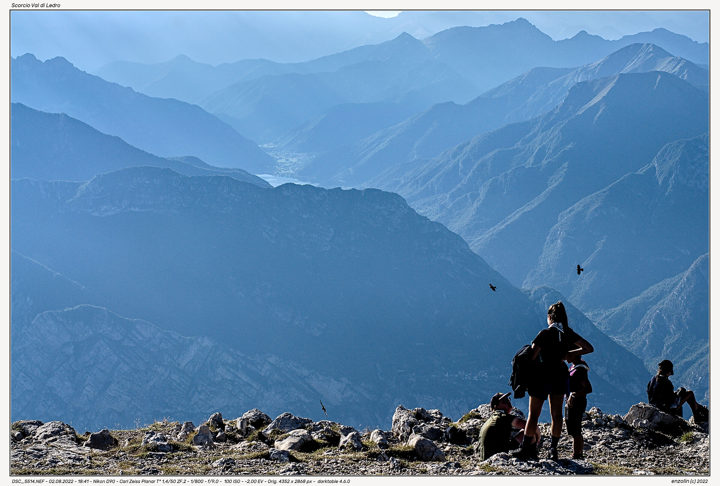 Glimpse of the Ledro Valley