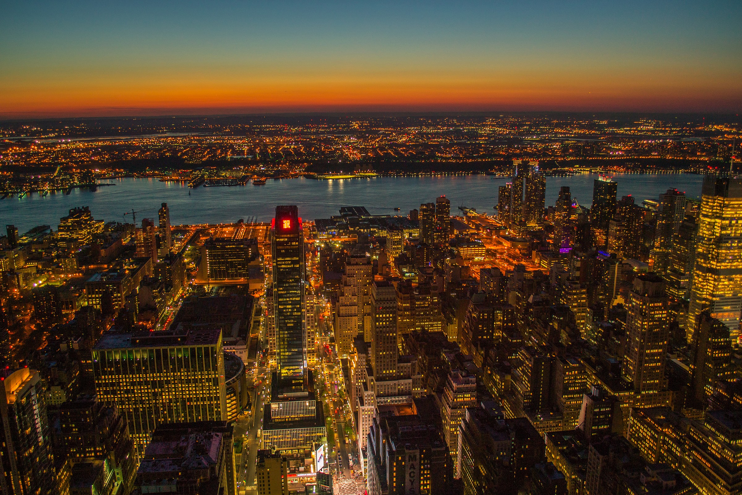 Sunset from The Empire