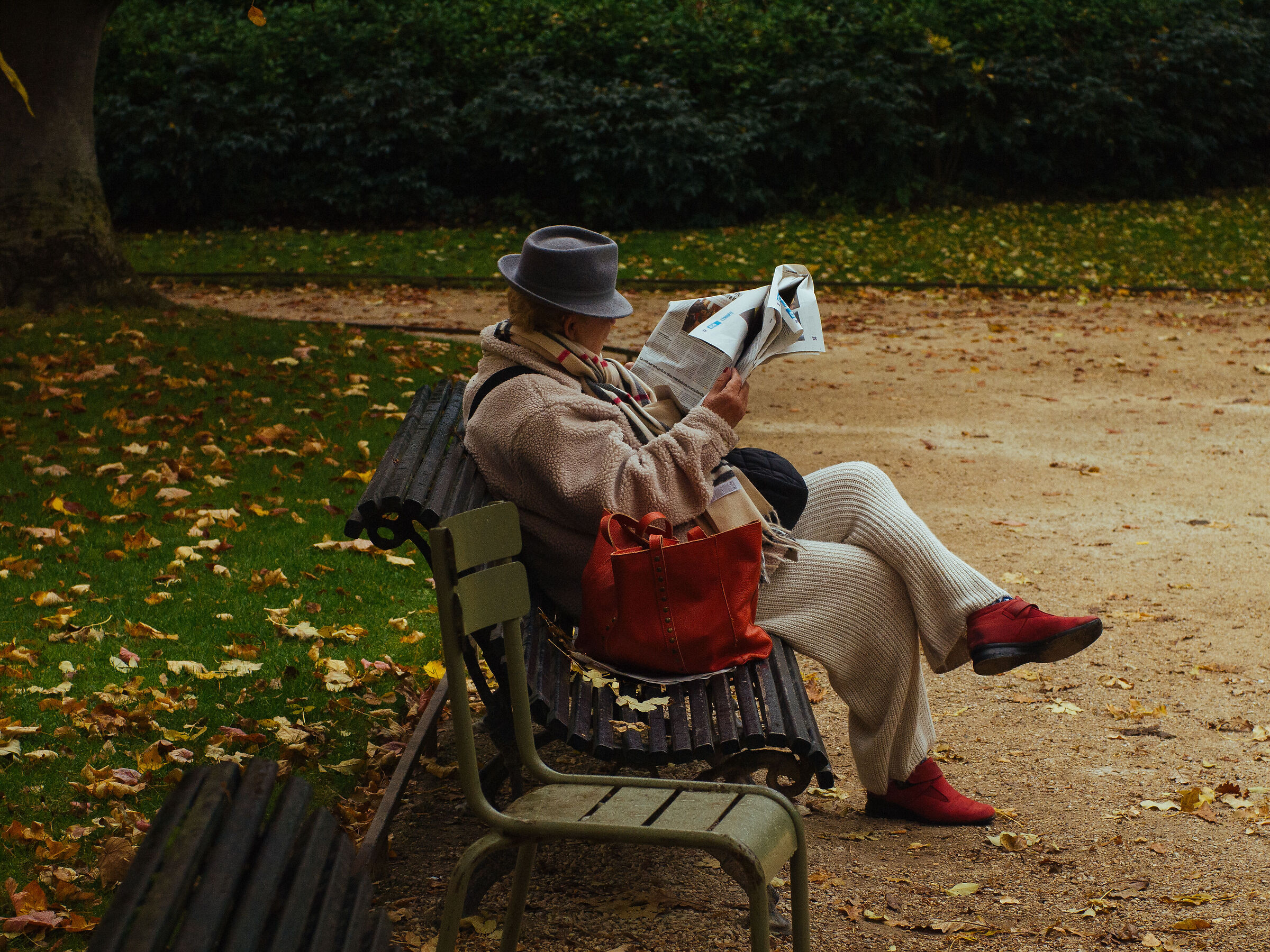 Luxembourg Gardens. Paris.