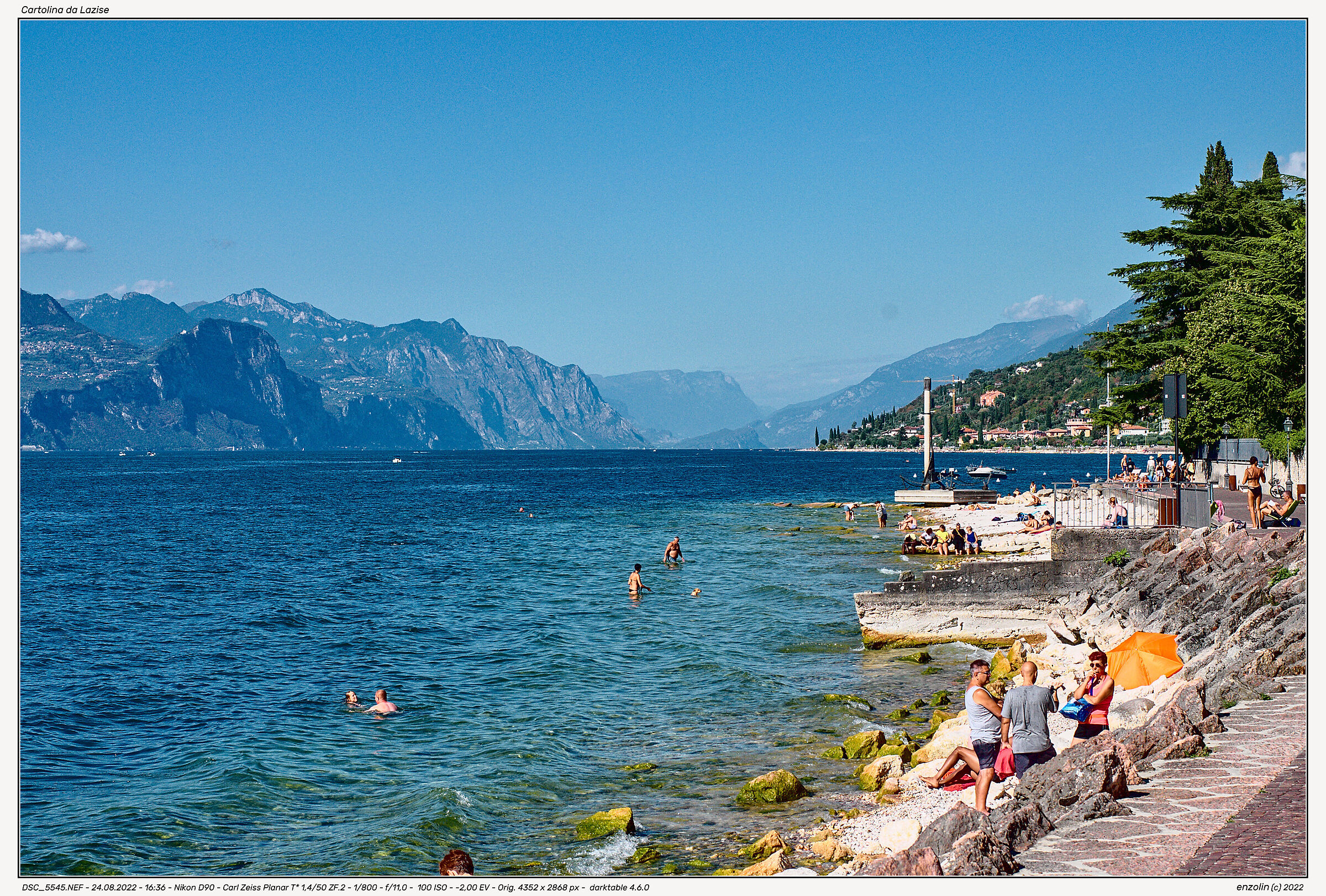 Postcard from Lazise