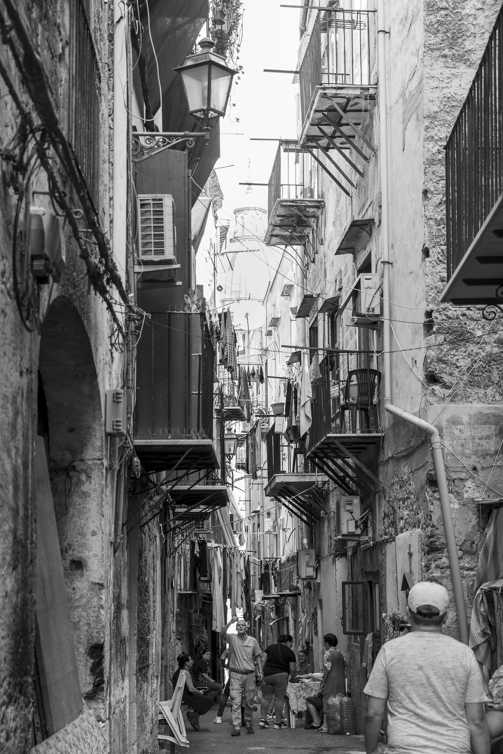 Nei vicoli di Palermo