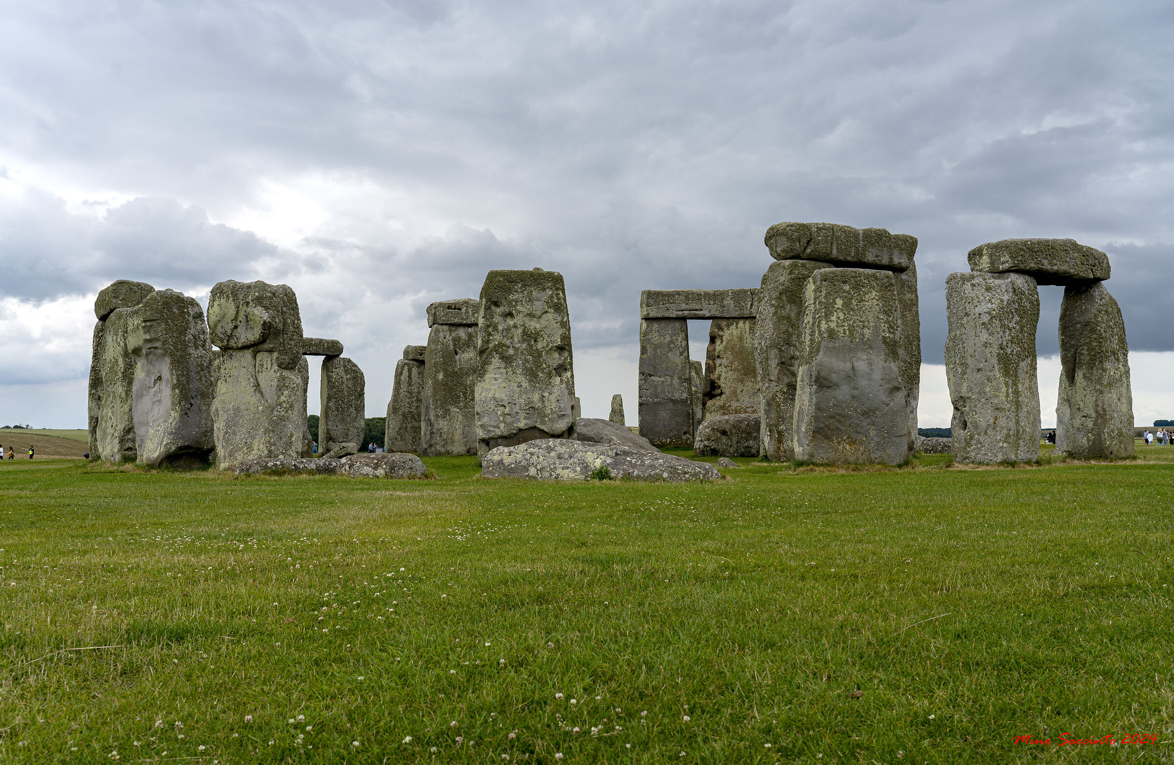 Stonehenge così come è.