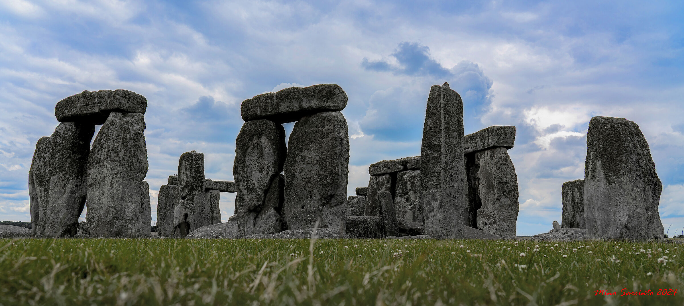 Stonehenge black & white e Color 1