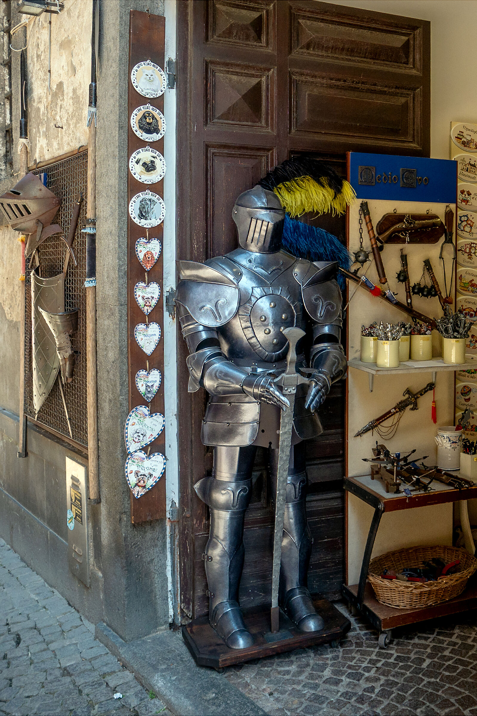 Showcase for tourists