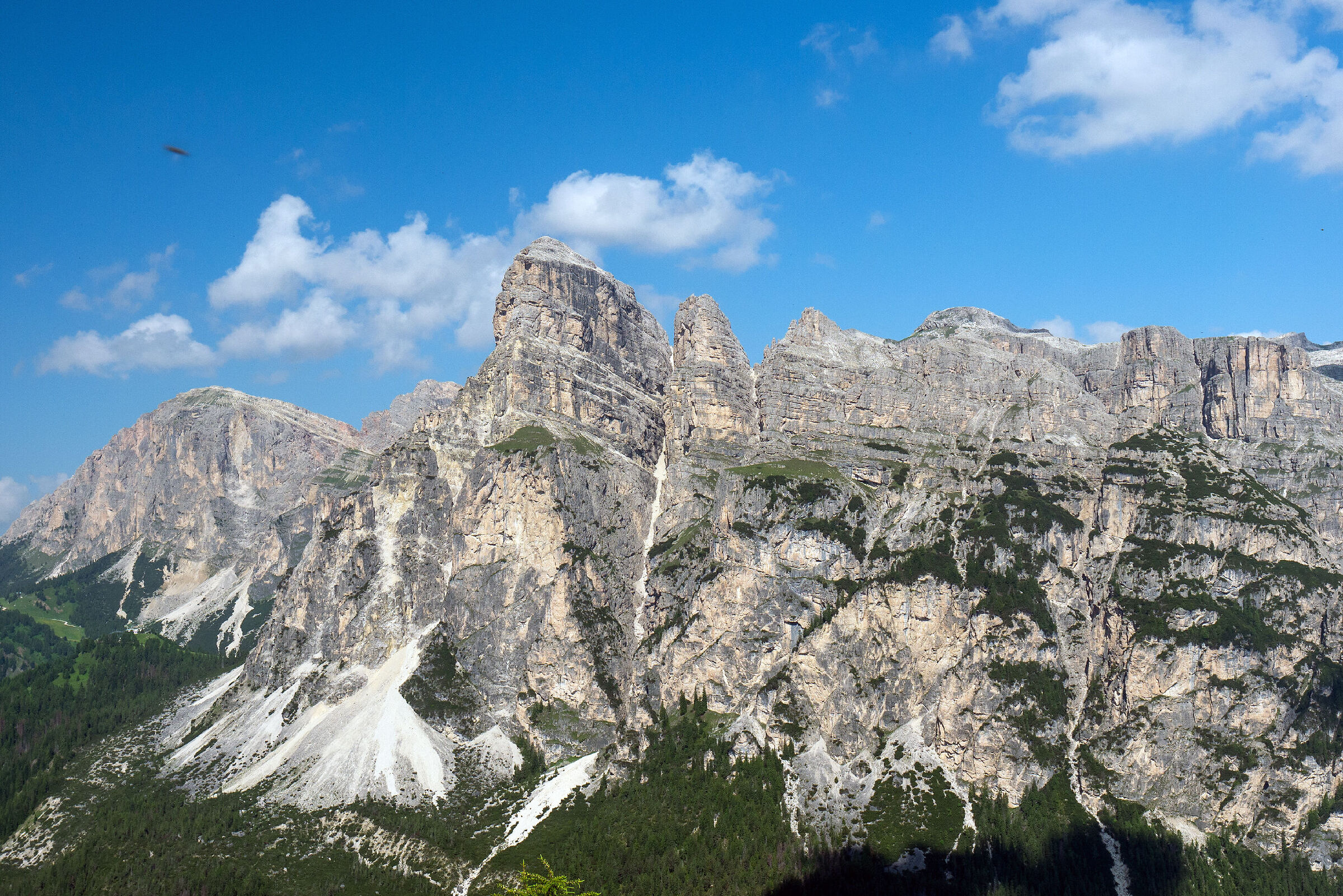 Dolomites - view from Piz La Jla