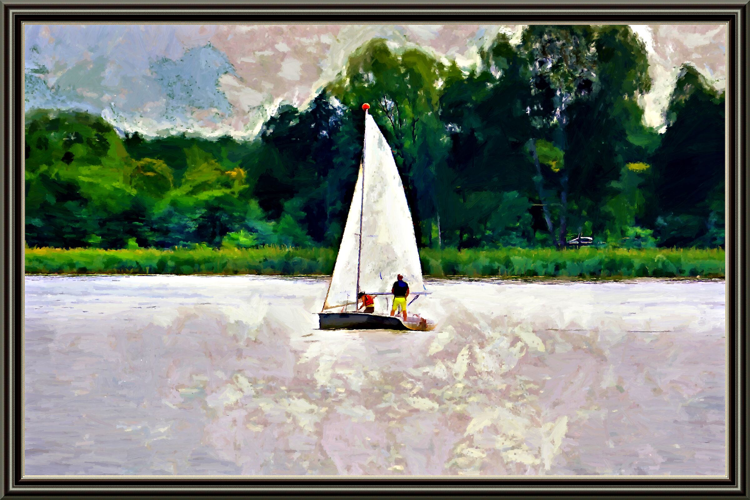 I am sailing...