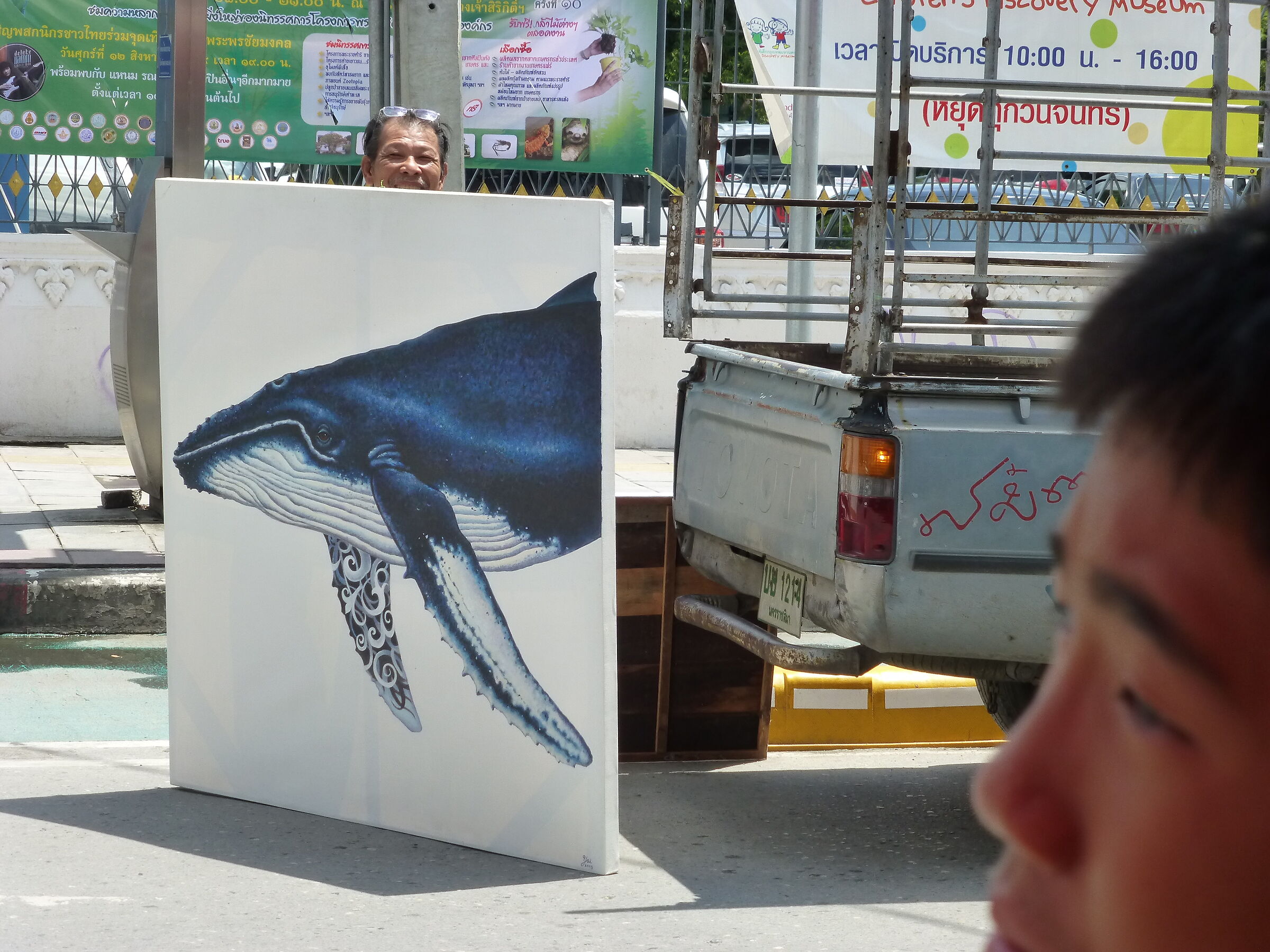 The Whale on the Street in Bangkok 2016
