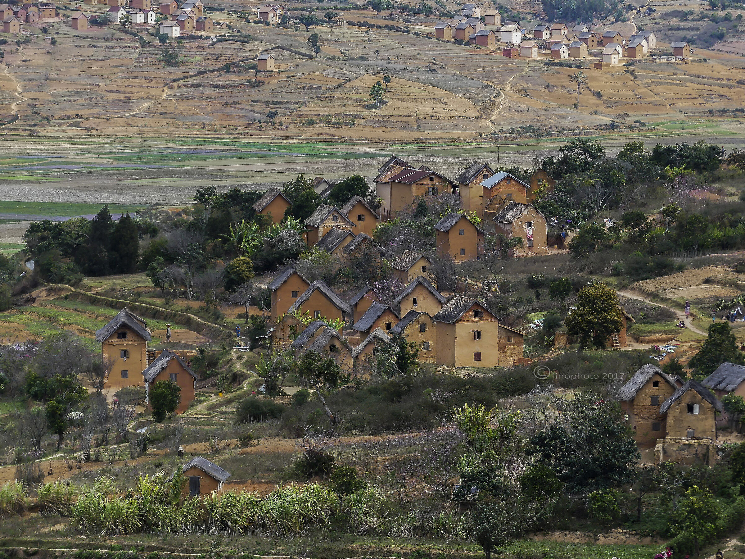 Small Malagasy village