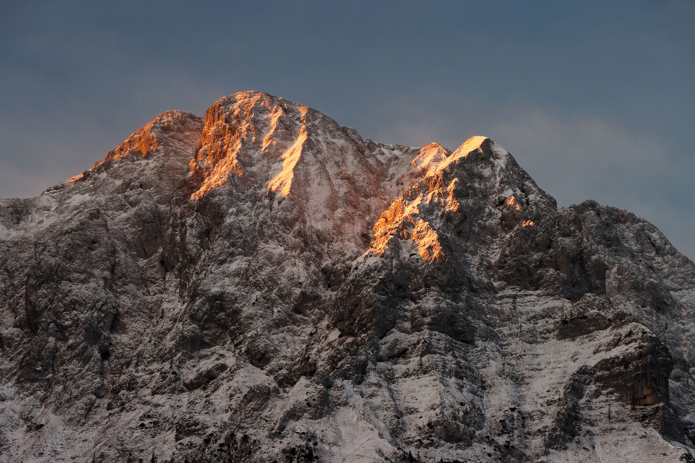 sunrise on Mount Secco