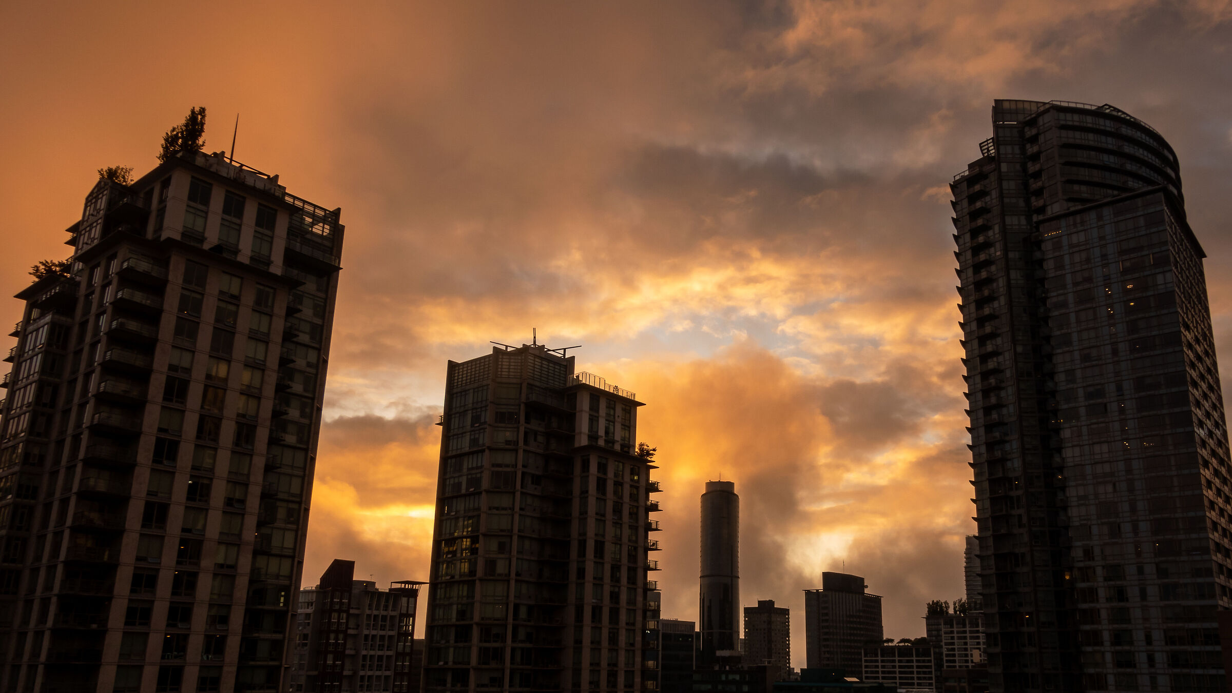 Vancouver in the fog