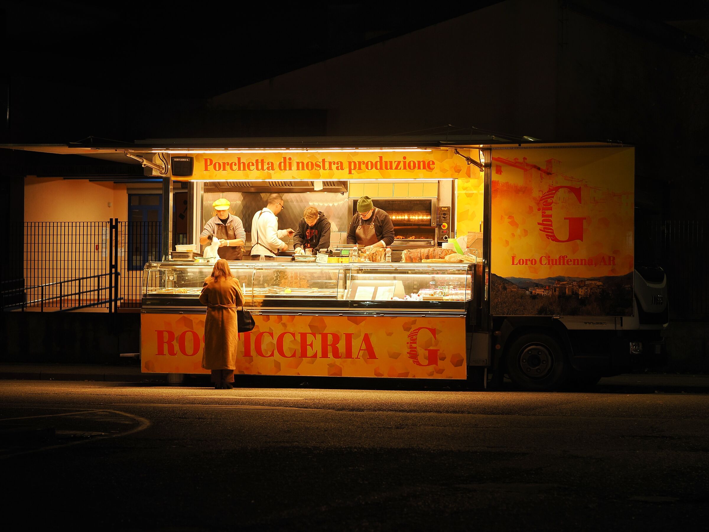 Camioncino della porchetta