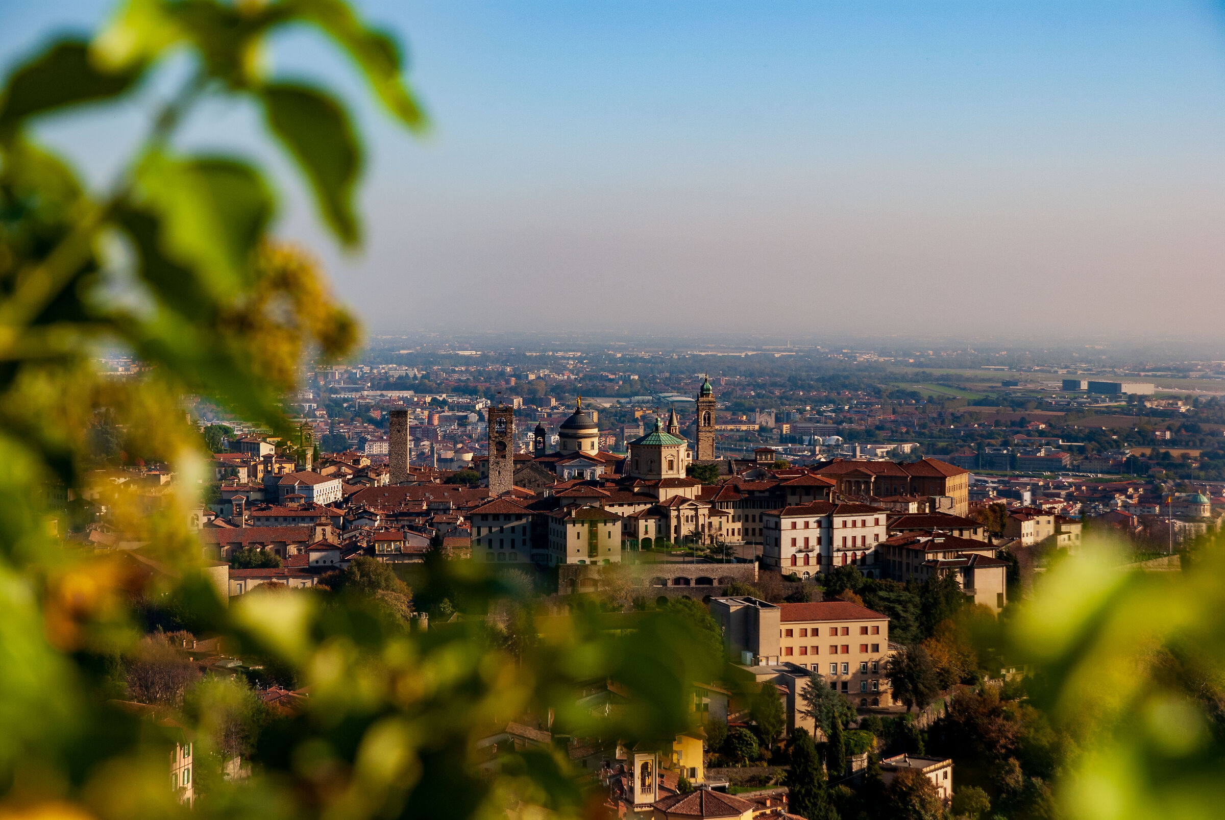 View of the Upper City of Bergamo