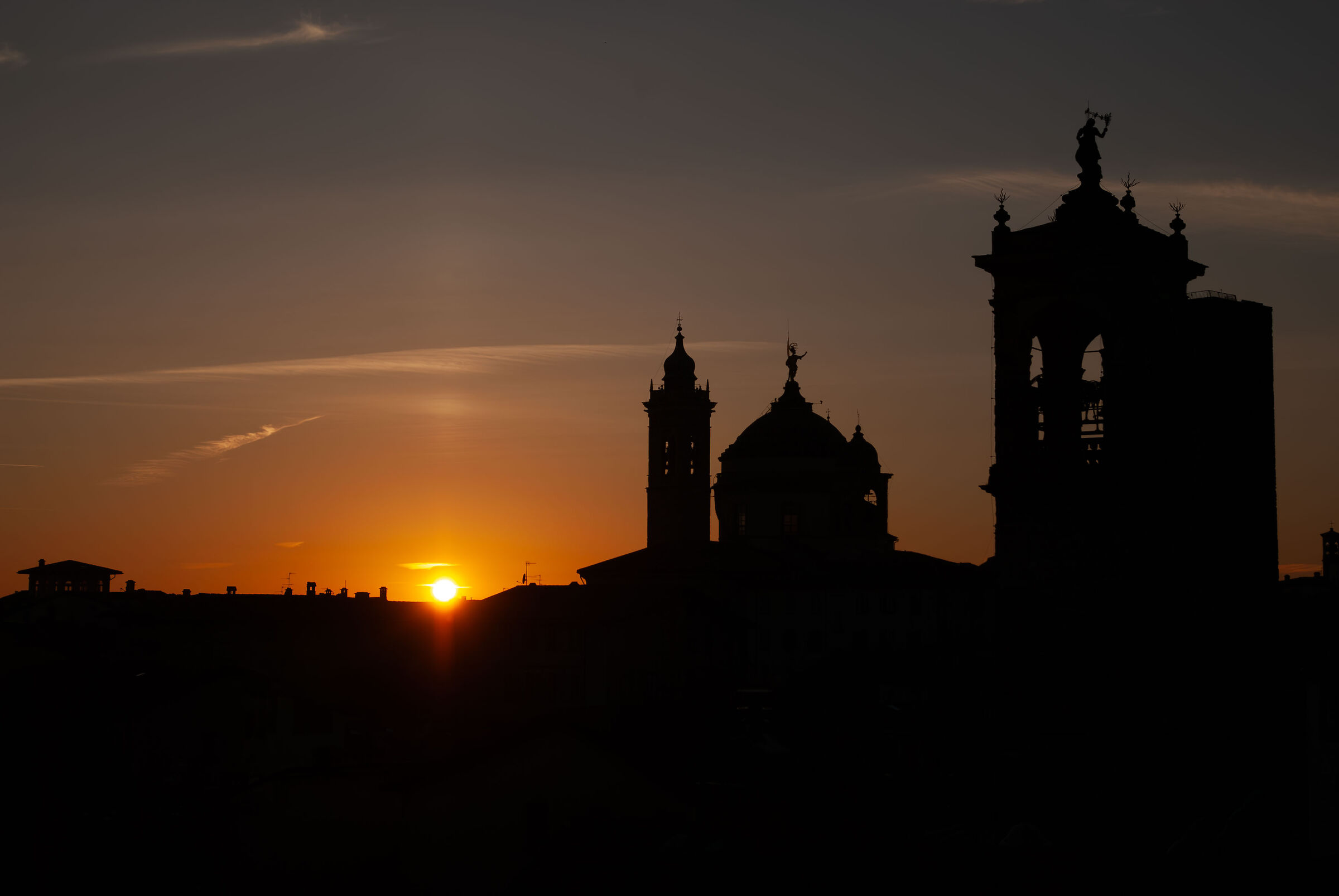 Sunset Bergamo