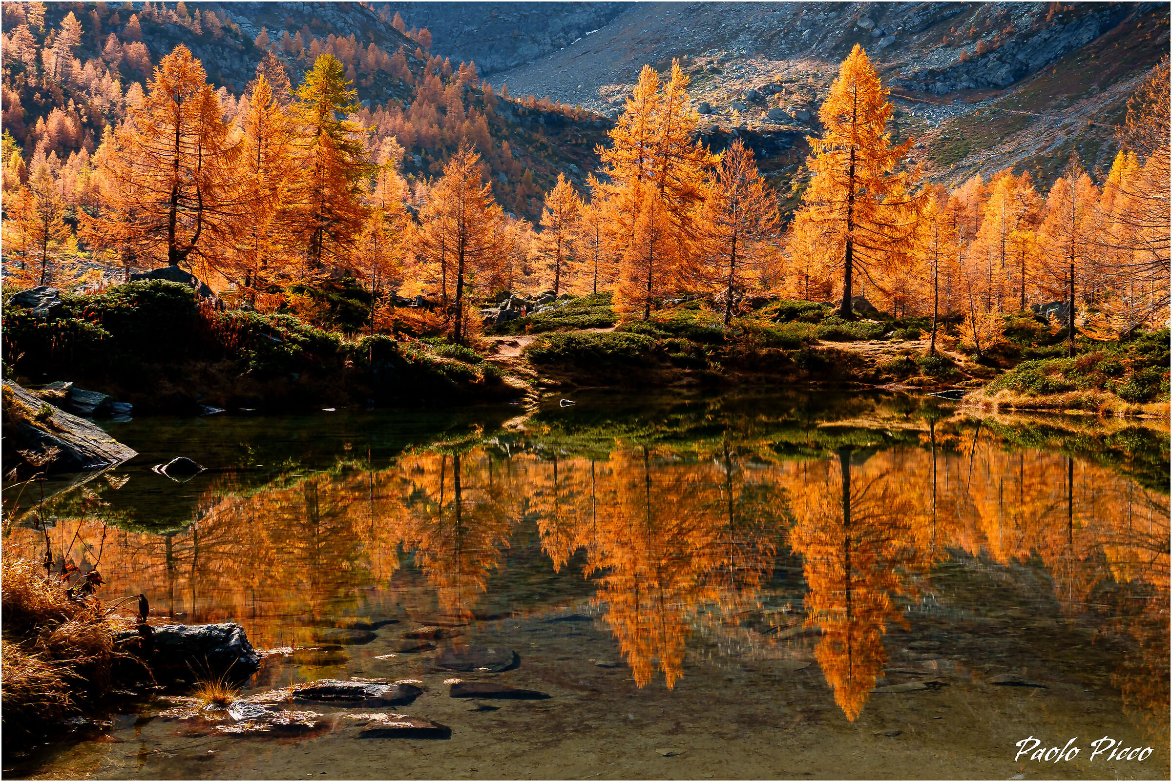 Lago d'Arpy ottobre 2024