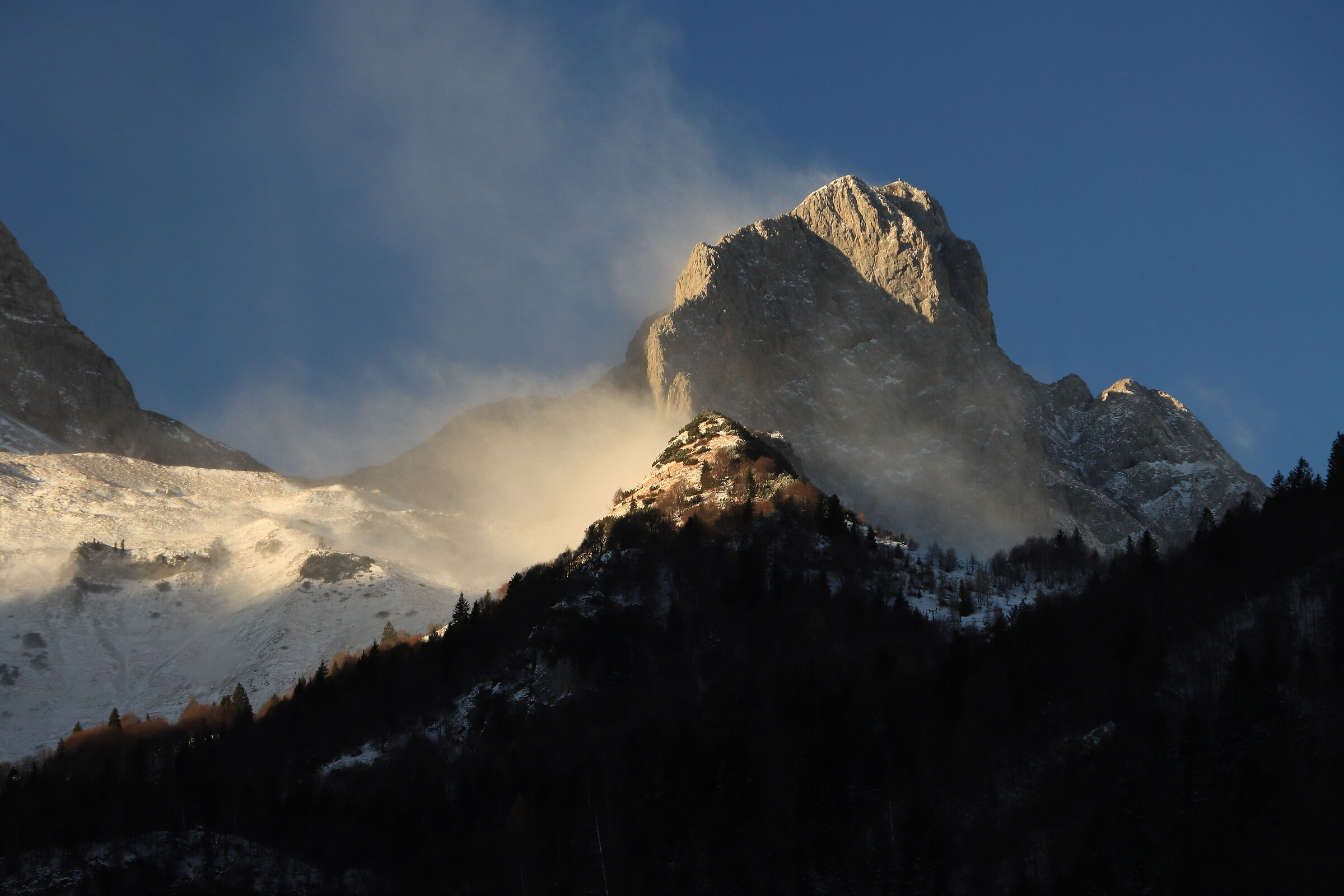 Corna Piana- first snow