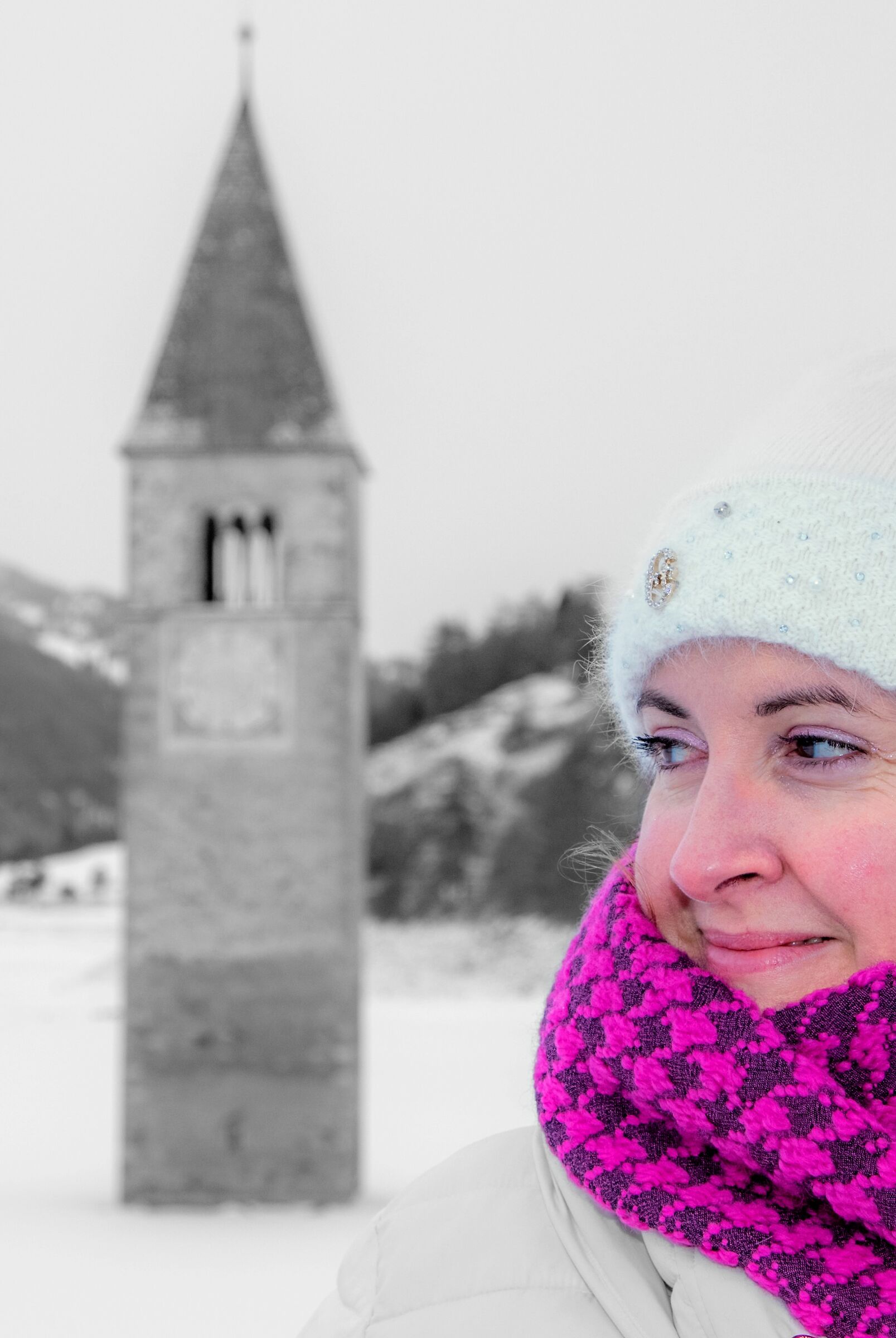 Giocando tra colore e bianco/nero