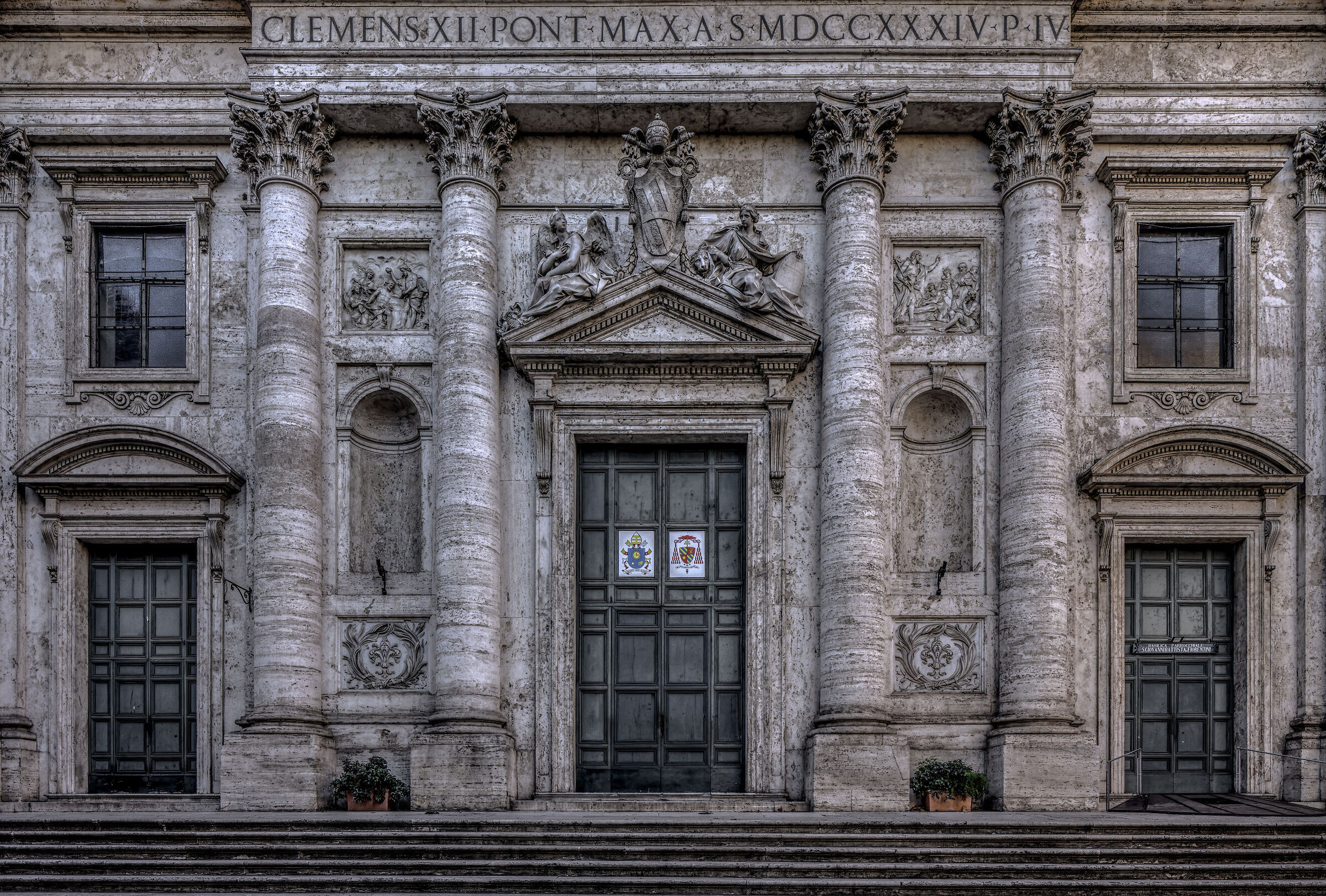 Rome - Basilica of San Giovanni Battista dei Fiorentini