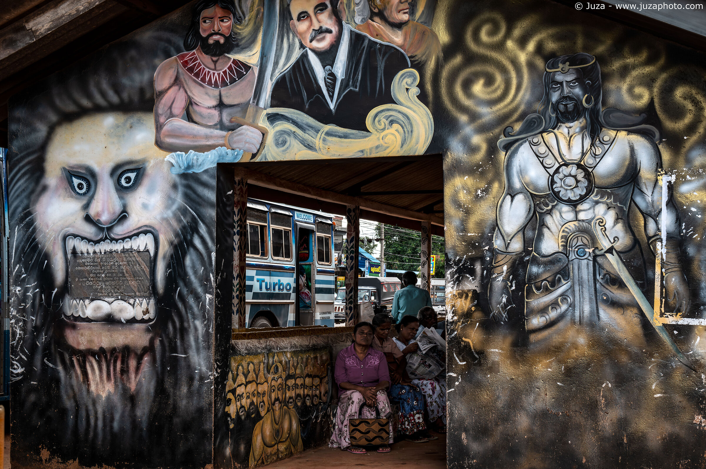 I murales di Horowpothana