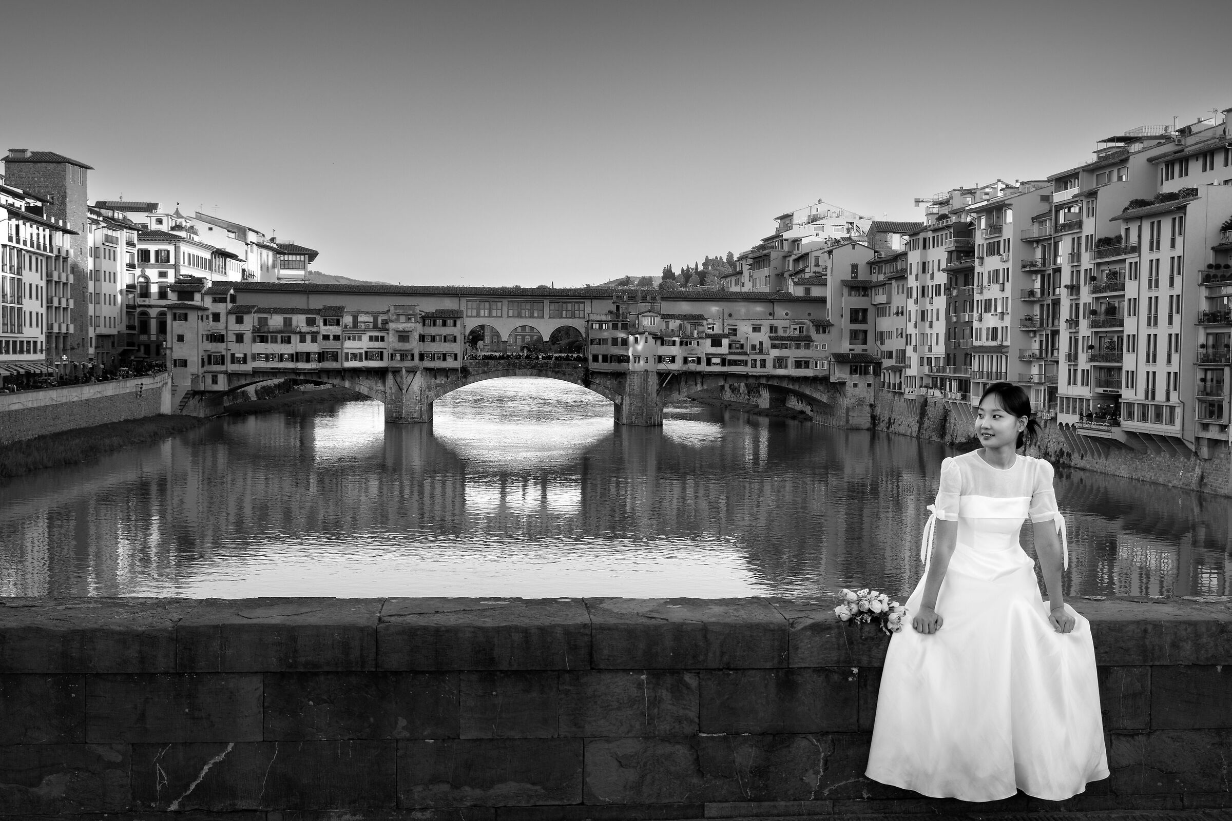 Shooting at Ponte Santa Trinita