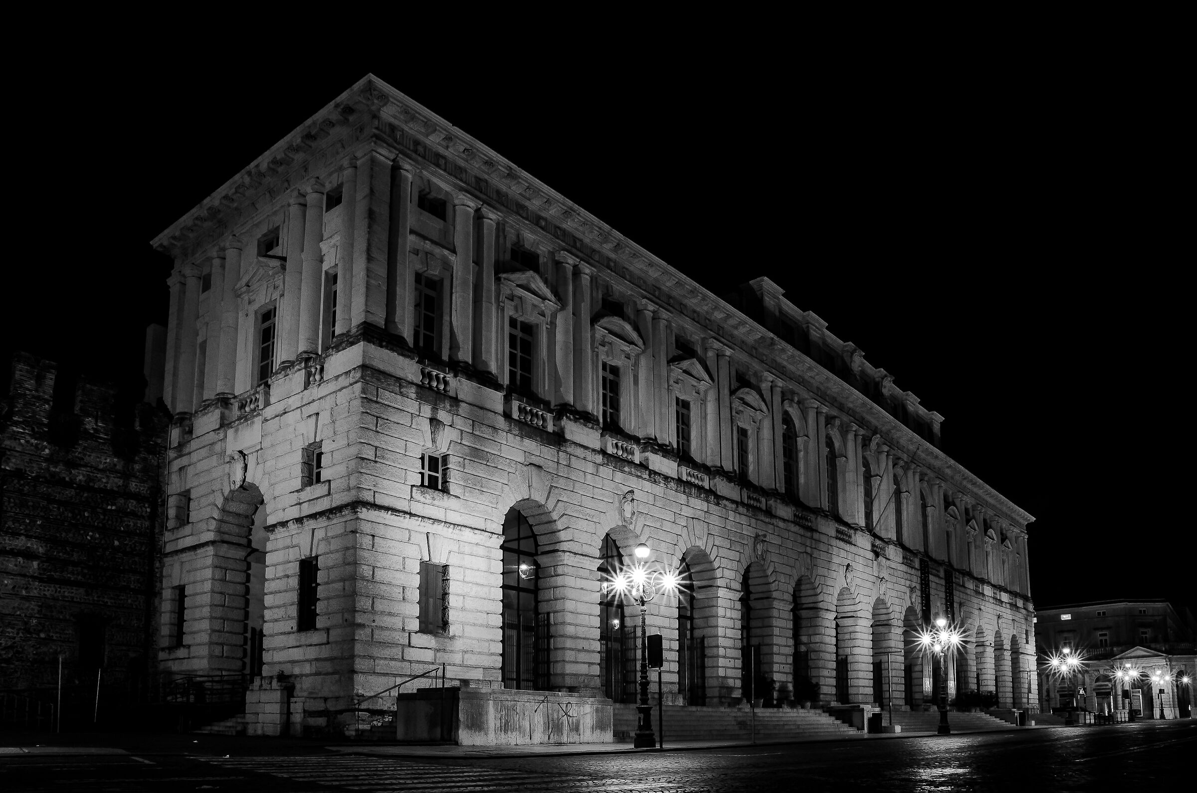 Palazzo della Gran Guardia, Verona  b/n