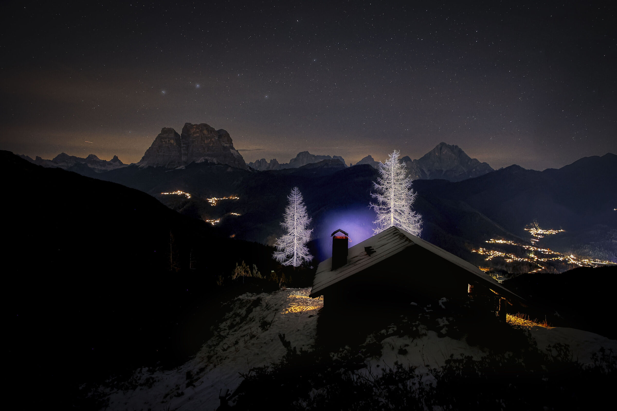 Monte Pelmo from the Angelini bivouac